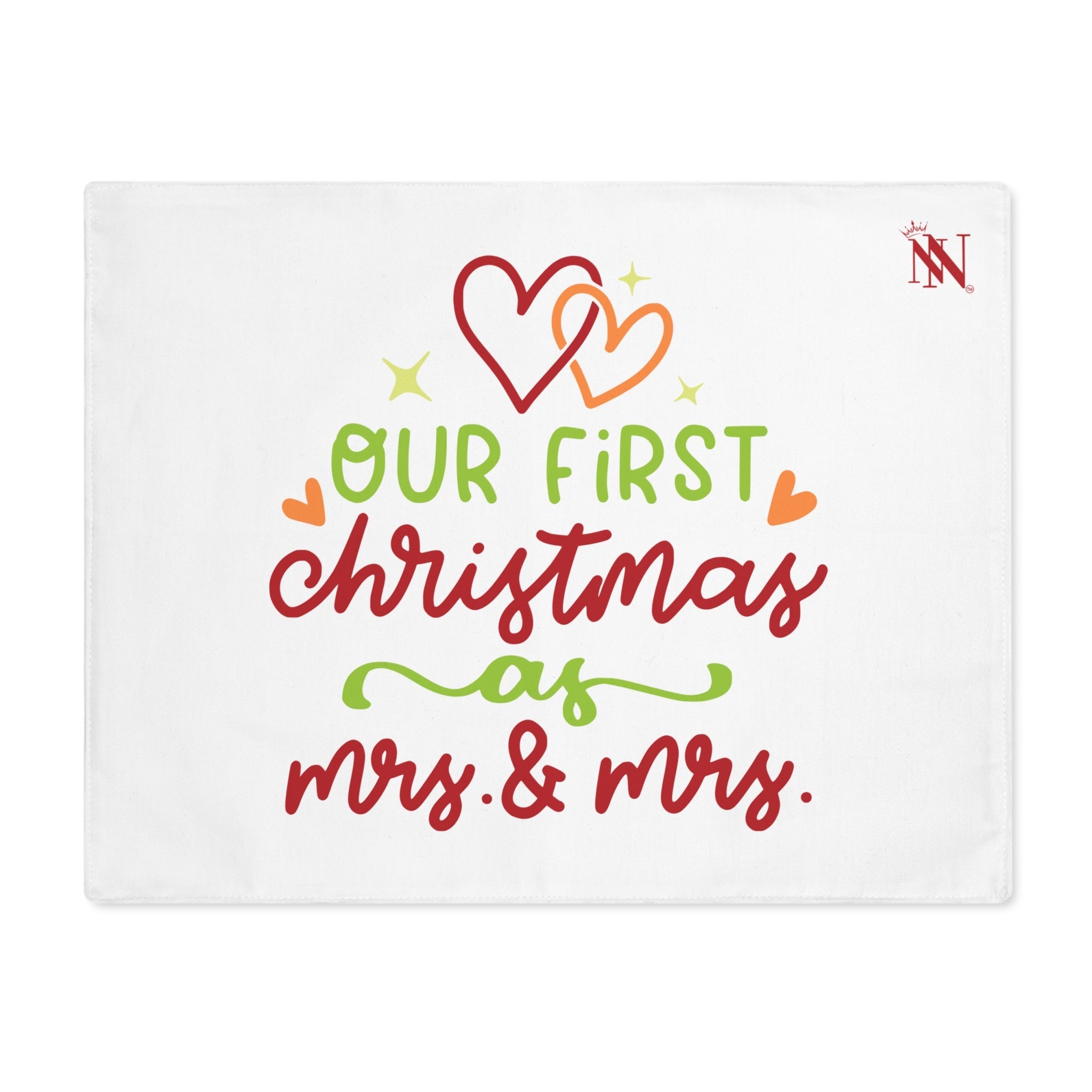 First Christmas Mrs. & Mrs. | Mix & Match Playful Fun-Flirty Lovers’ Toy Mats