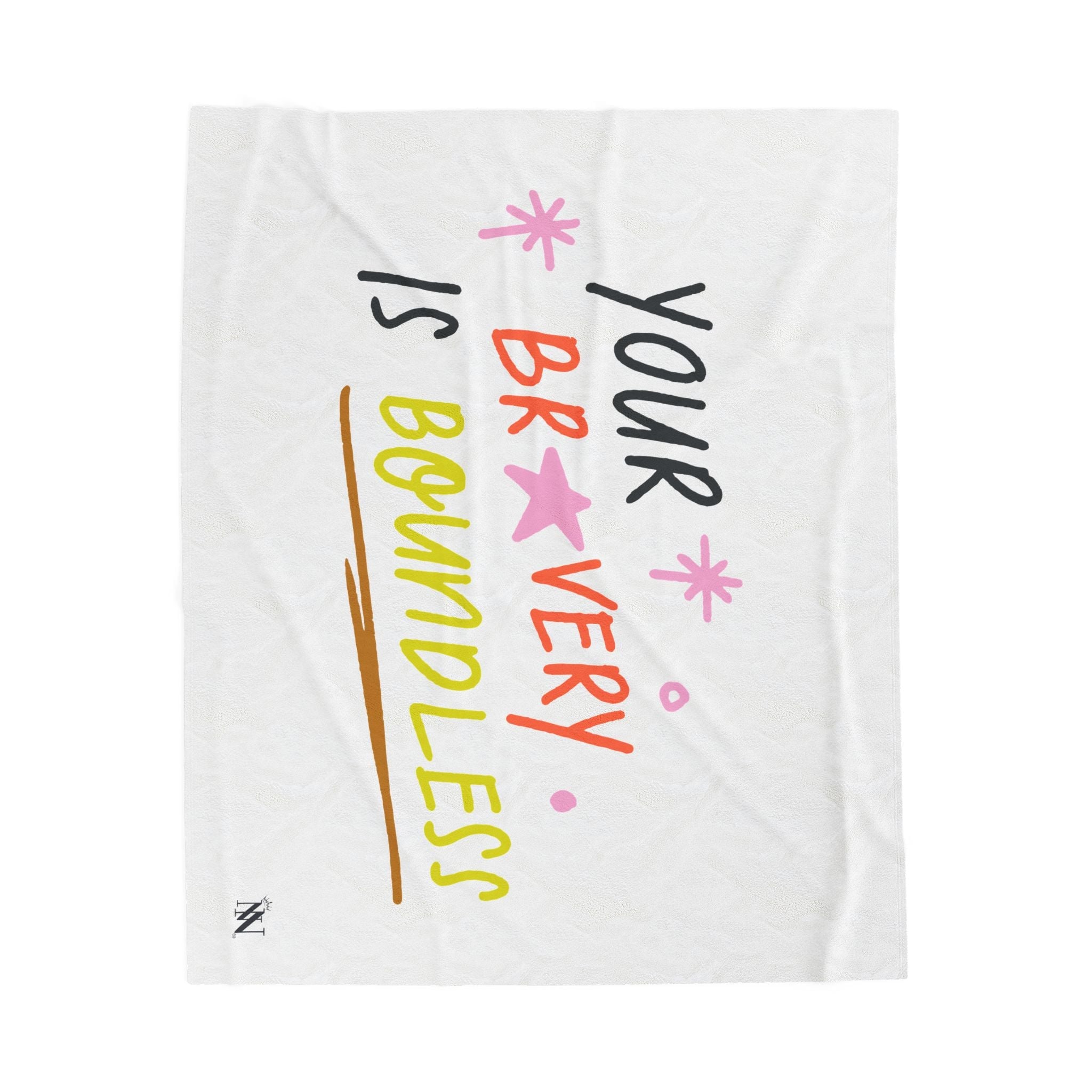 Your Bravery is Boundless | Mix & Match Velveteen Fun-Flirty Lovers’ Blankets