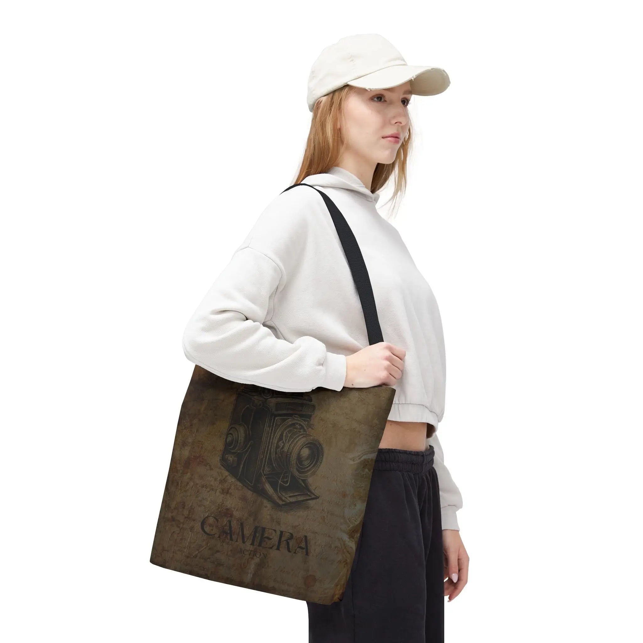 Vintage Camera Action | Mix & Match Fun-Flirty Lovers’ Totes