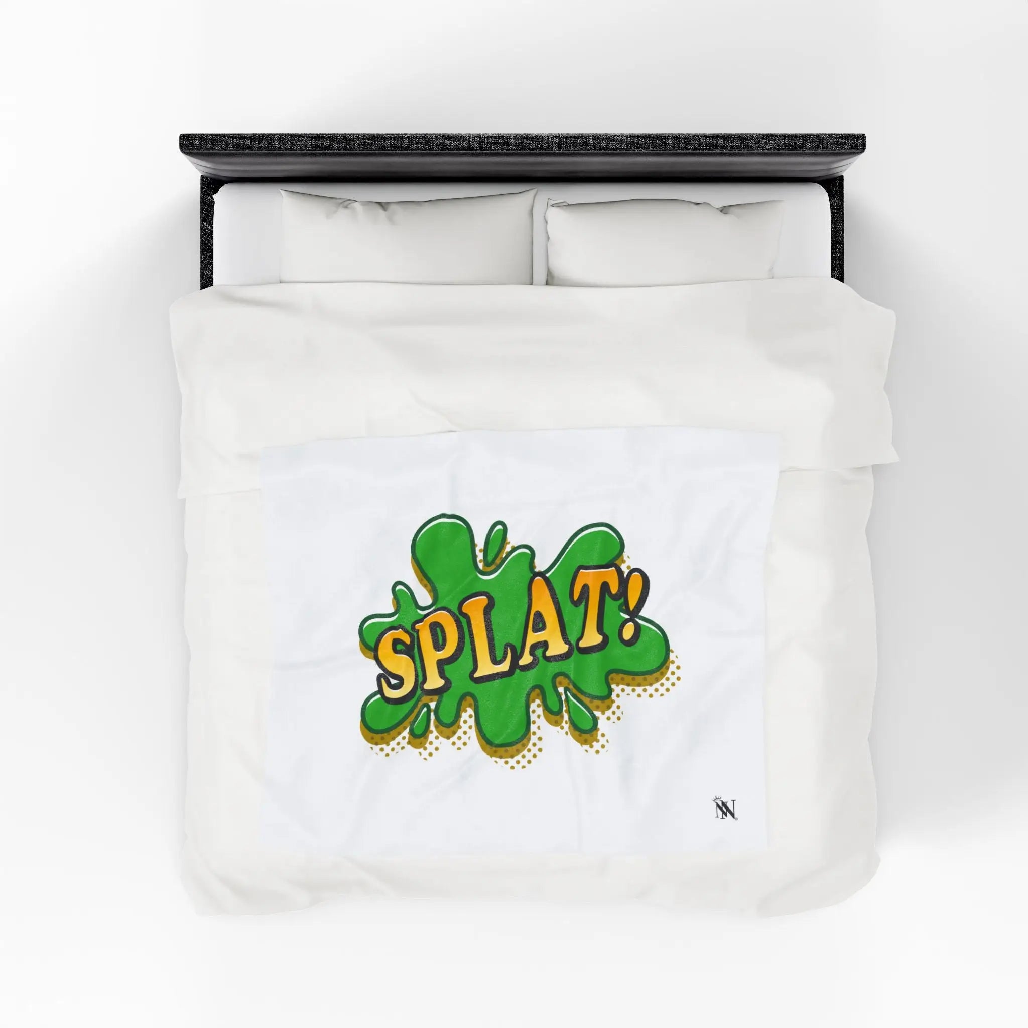 Splat! Cartoon Fun | Mix & Match Velveteen Fun-Flirty Lovers’ Blankets