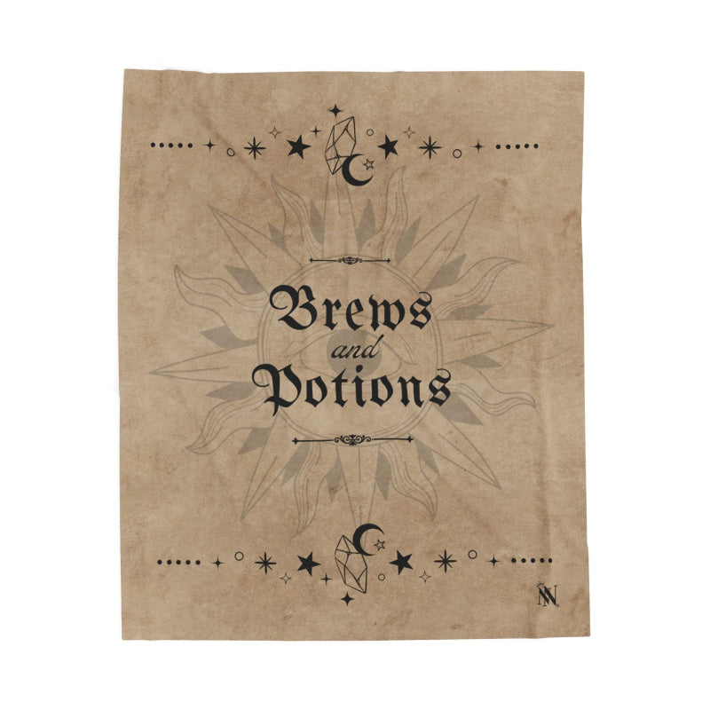 Brews and Potions | Mix & Match Soft Fun-Flirty Lovers’ Blankets