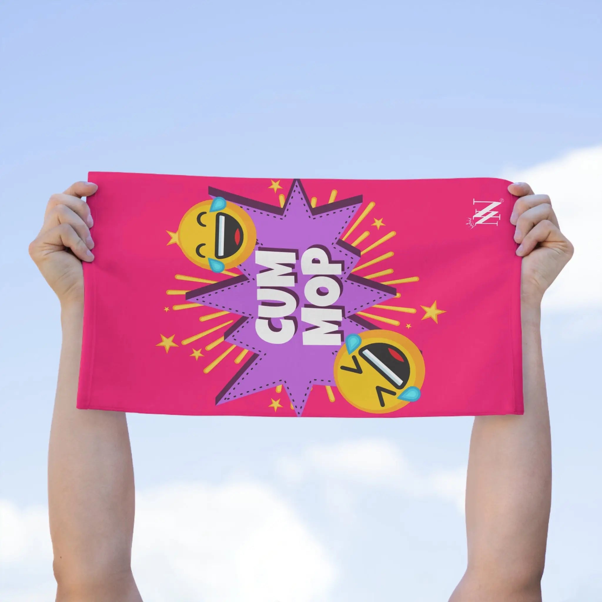 Cum Mop Signature Pink | Mix & Match Soft Fun-Flirty Lovers’ Towels