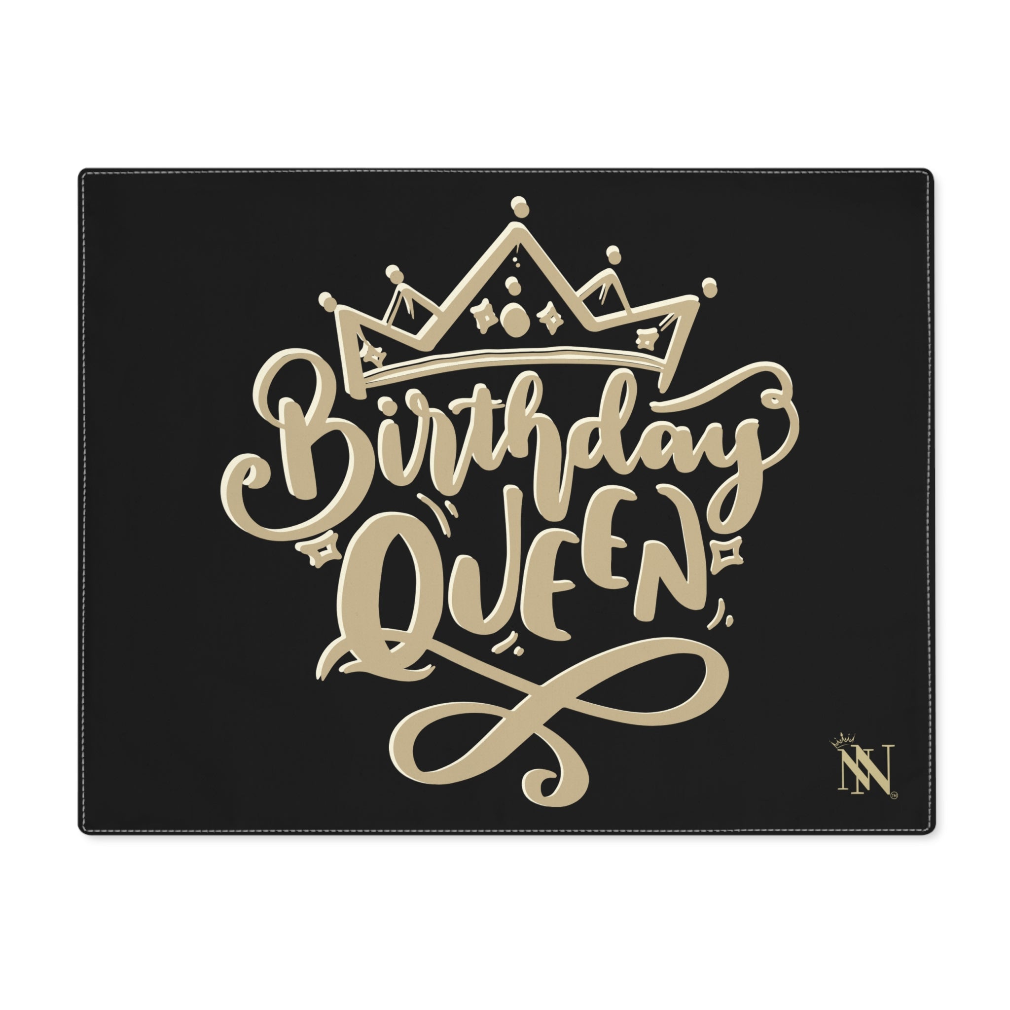 Gold Crown Birthday Queen | Mix & Match Playful Fun-Flirty Lovers’ Toy Mats