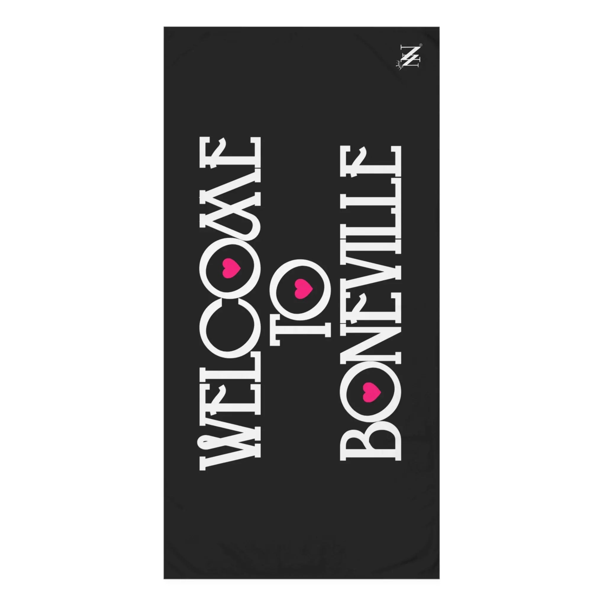 Welcome To Boneville | Nectar Napkins XL Fun-Flirty Lovers’ Towels