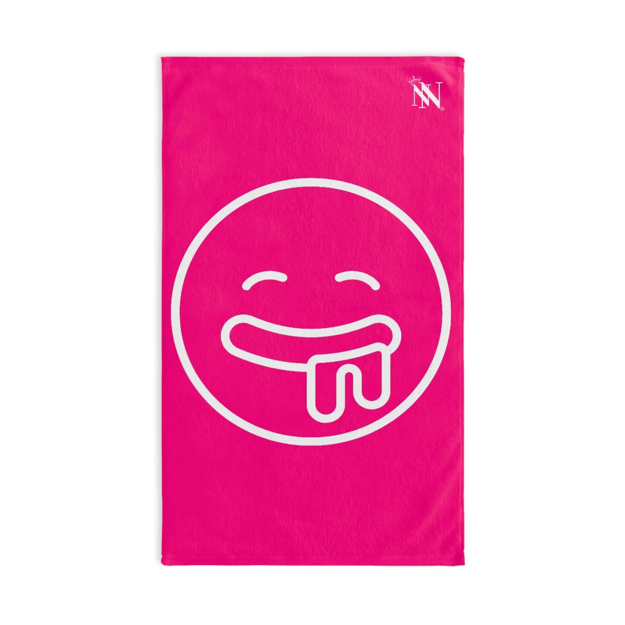 Drooling Emoji Signature Pink | Mix & Match Classic Fun-Flirty Lovers’ Towels