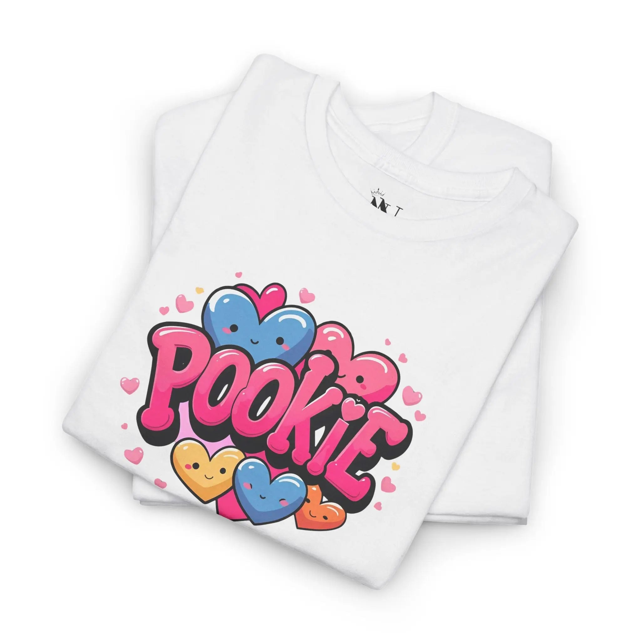 Cute Pookie Hearts | Mix & Match Cotton Unisex Fun-Flirty Loversโ T-Shirts