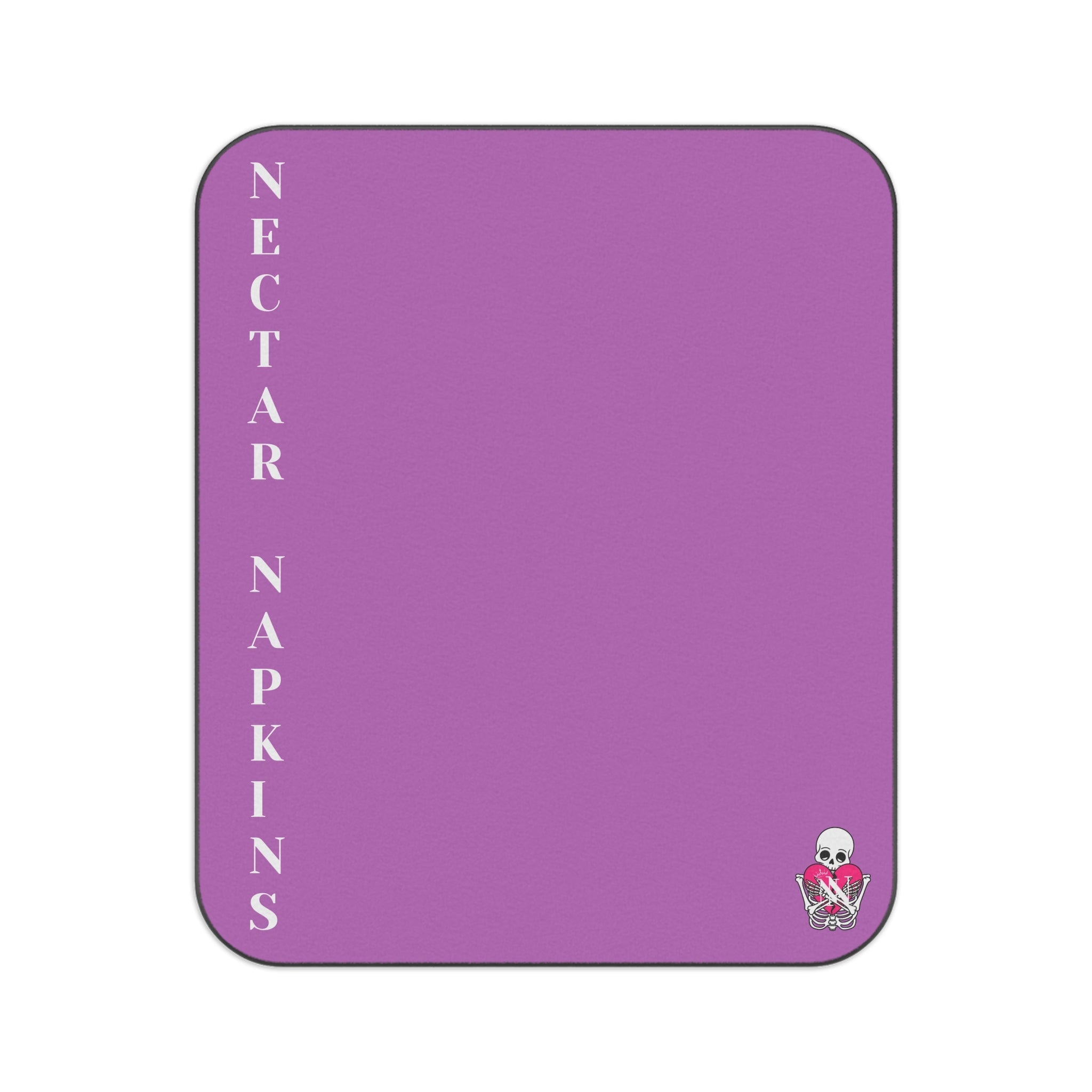 Nectar Napkins Brand Soft Plum | Nectar Napkins Fun-Flirty Lovers’ Sex Blankets