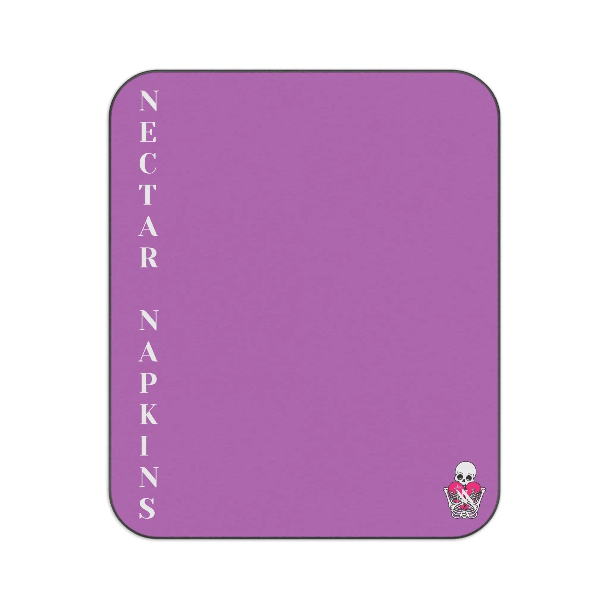 Nectar Napkins Brand Soft Plum | Nectar Napkins Fun-Flirty Lovers’ Sex Blankets