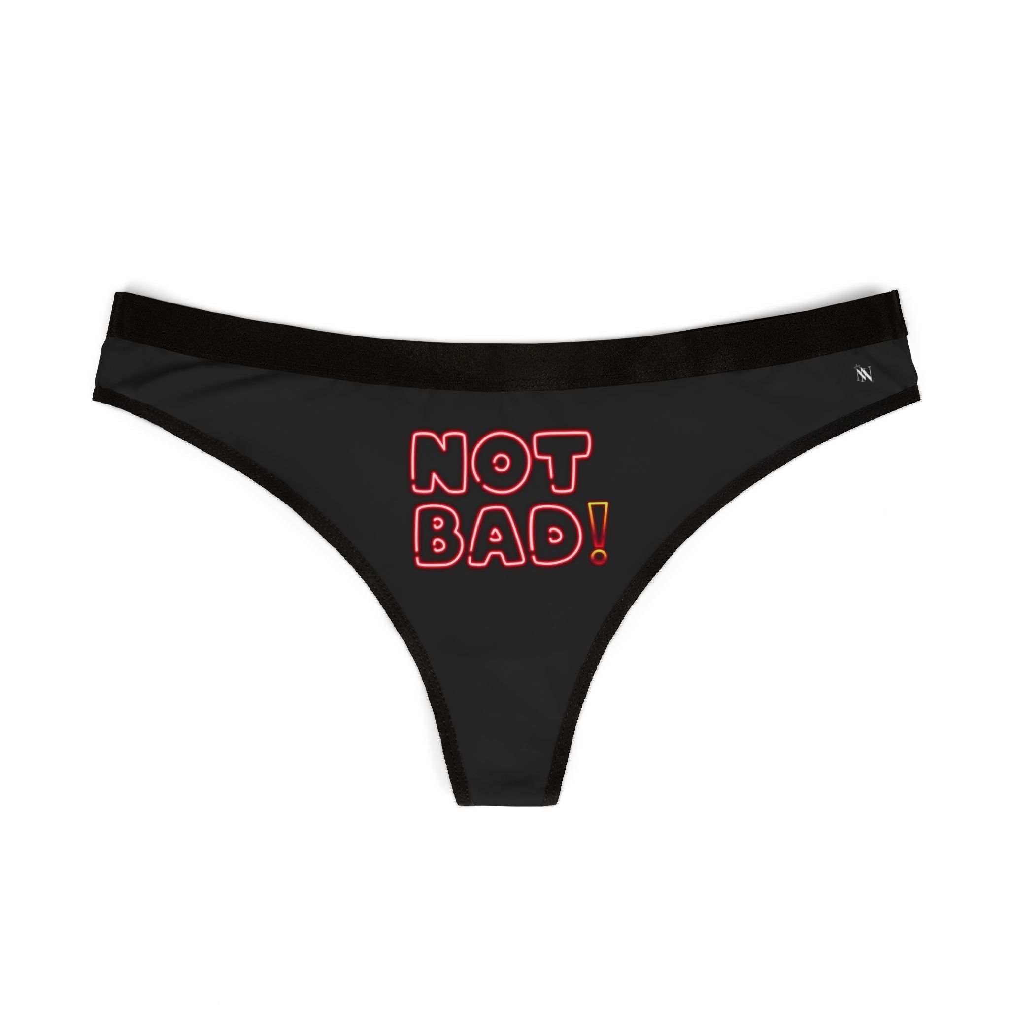 Not Bad! | Mix & Match Women’s Fun-Flirty Lovers’ Thongs