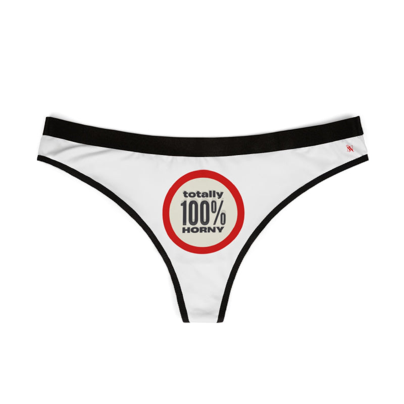 Totally 100% Horny | Mix & Match Women’s Fun-Flirty Lovers’ Thongs