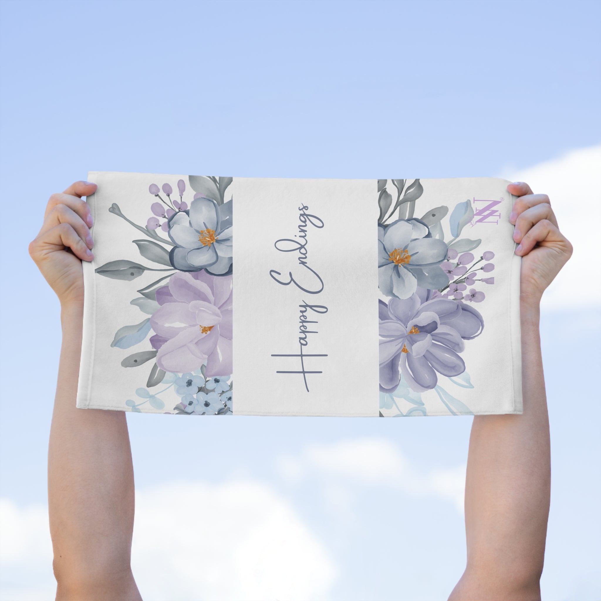 Happy Endings Floral | Mix & Match Soft Fun-Flirty Lovers’ Towels