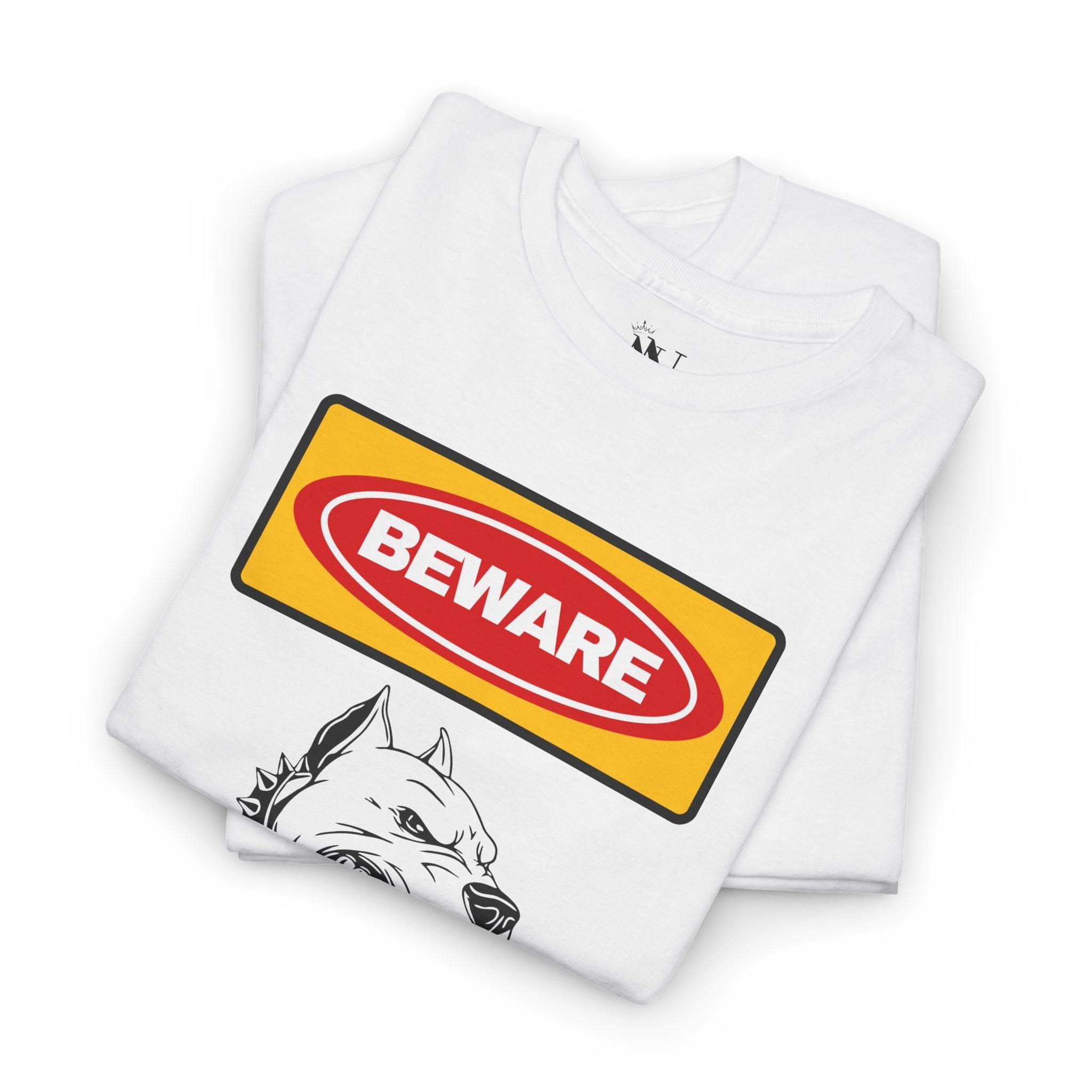 Beware of Dog | Mix & Match Cotton Unisex Fun-Flirty Lovers’ T-Shirts
