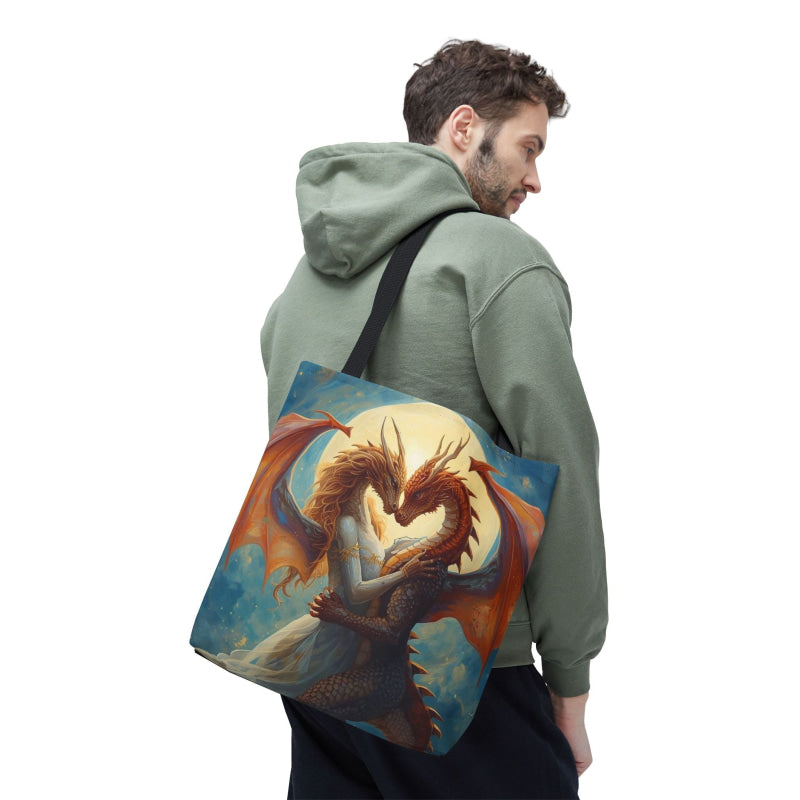 Dragon Wedding Love Graphic | Mix & Match Fun-Flirty Lovers’ Totes