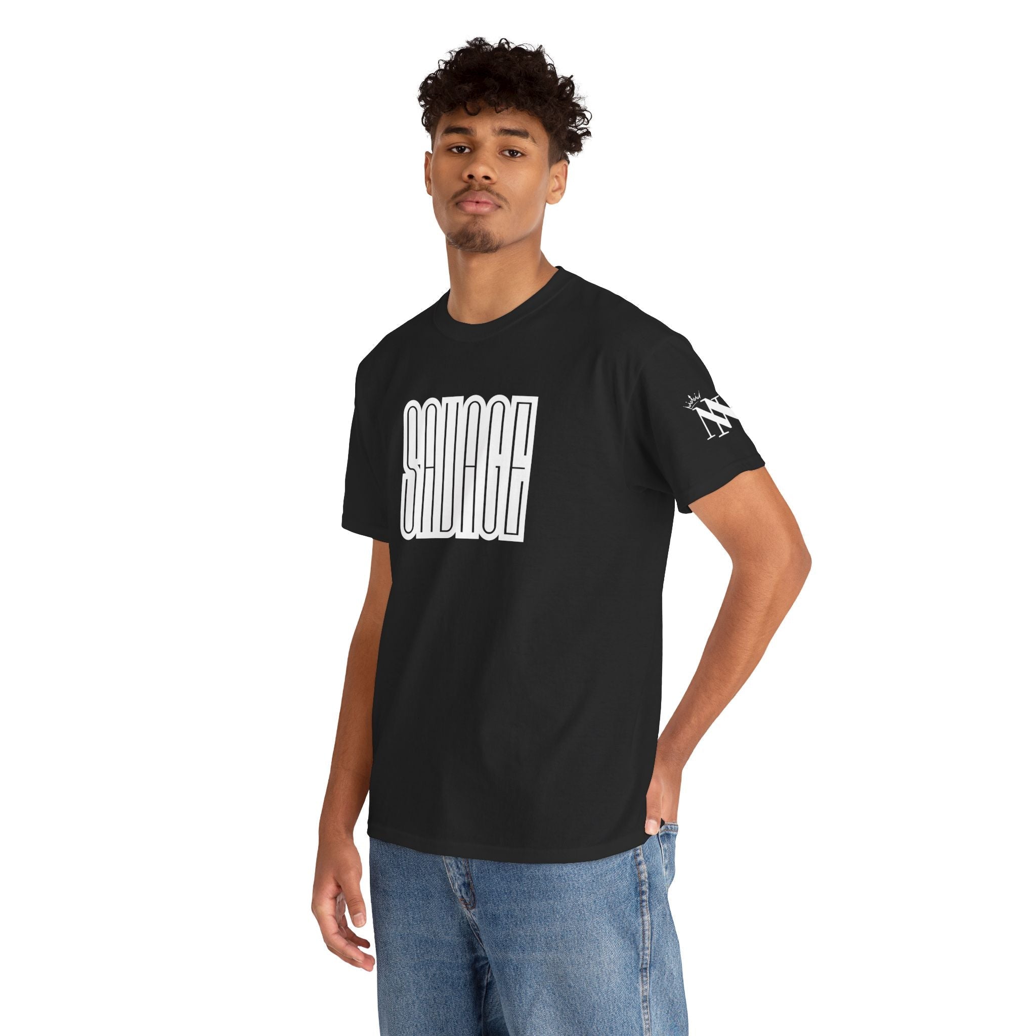 Savage | Mix & Match Cotton Unisex Fun-Flirty Lovers’ T-Shirts