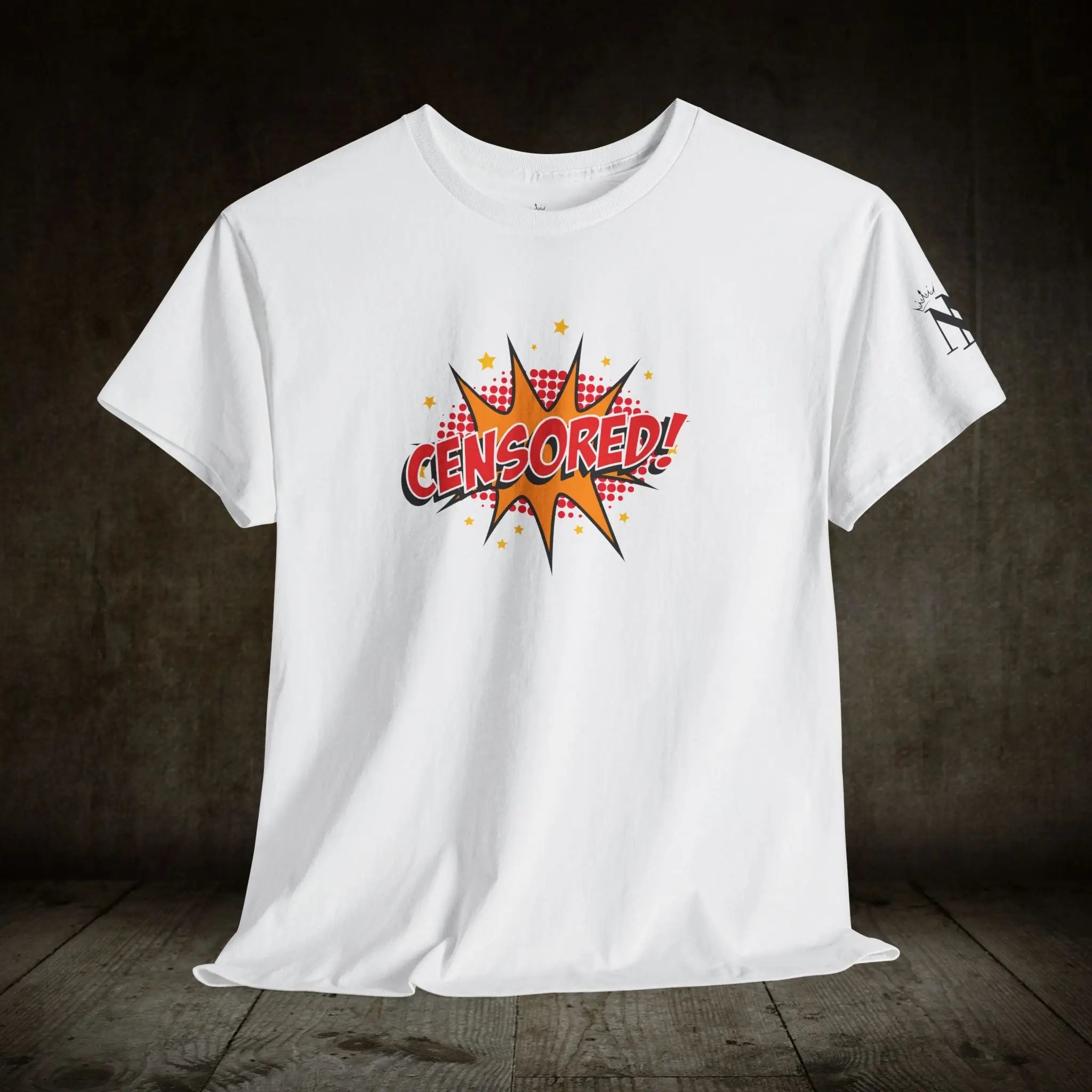 Cartoon Censored | Mix & Match 100% Cotton Unisex Fun-Flirty Lovers’ Tees