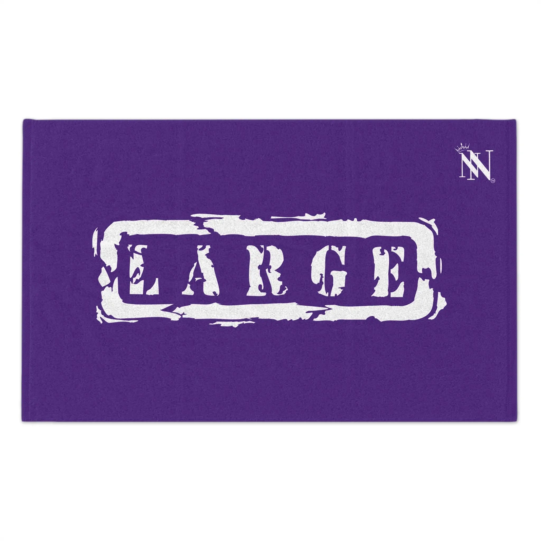 Large Purple | Mix & Match Soft Fun-Flirty Lovers’ Towels