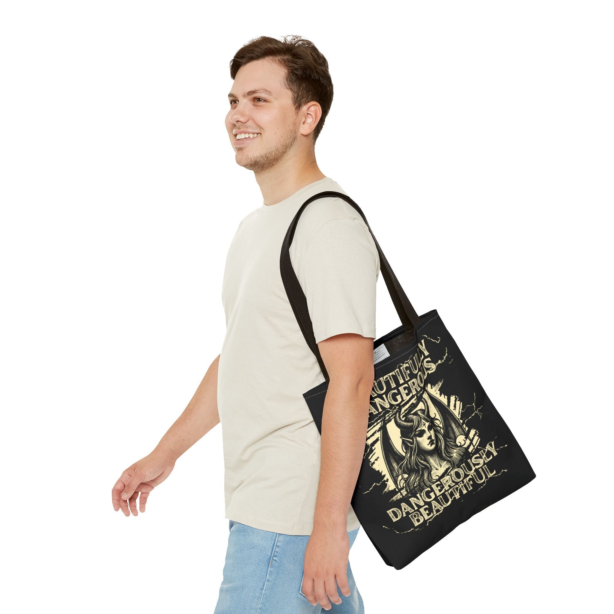 Beautifully Dangerous Cute Flirty Fun Everyday Weekend Tote Bag