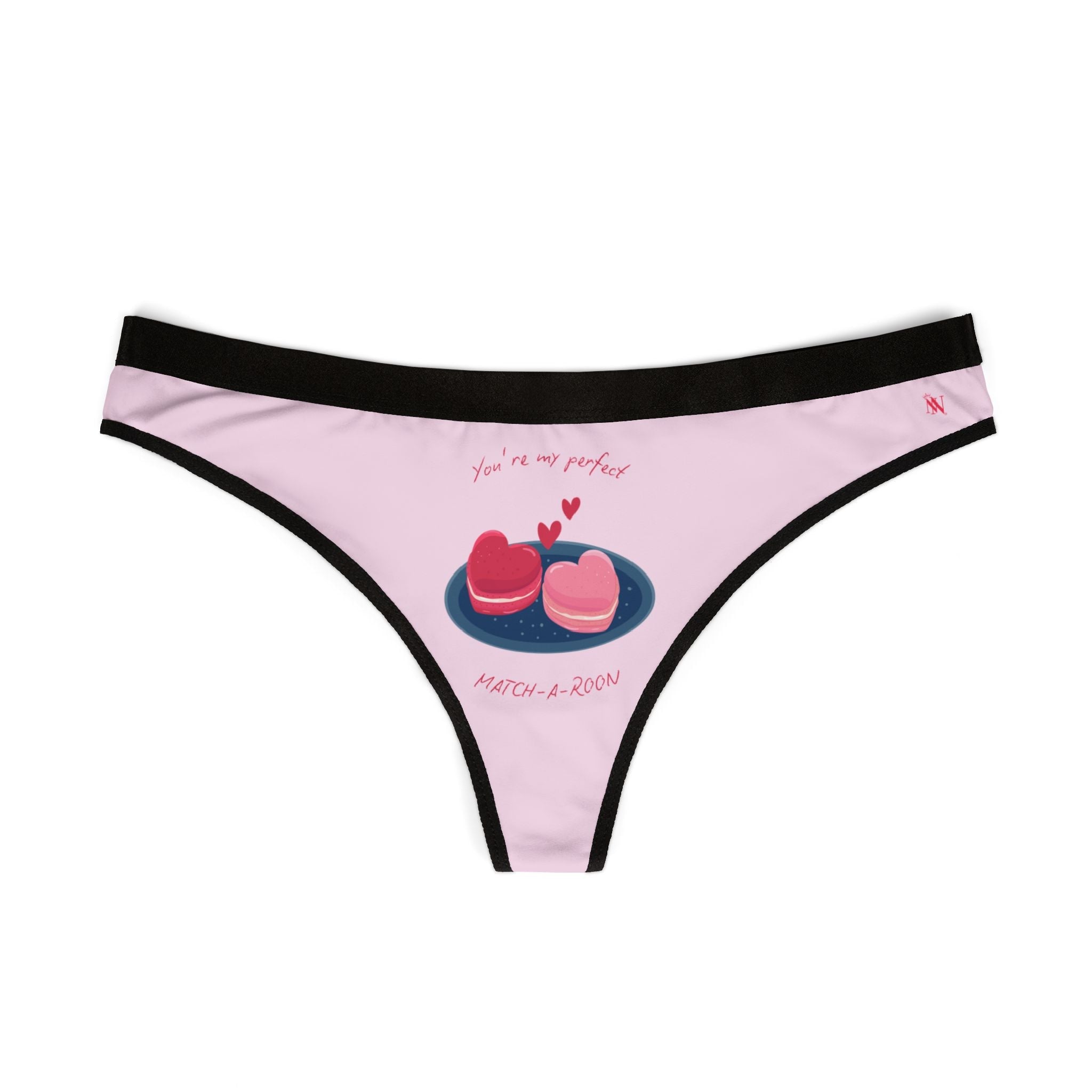 You’re My Perfect Match-A-Roon | Mix & Match Women’s Fun-Flirty Lovers’ Thongs
