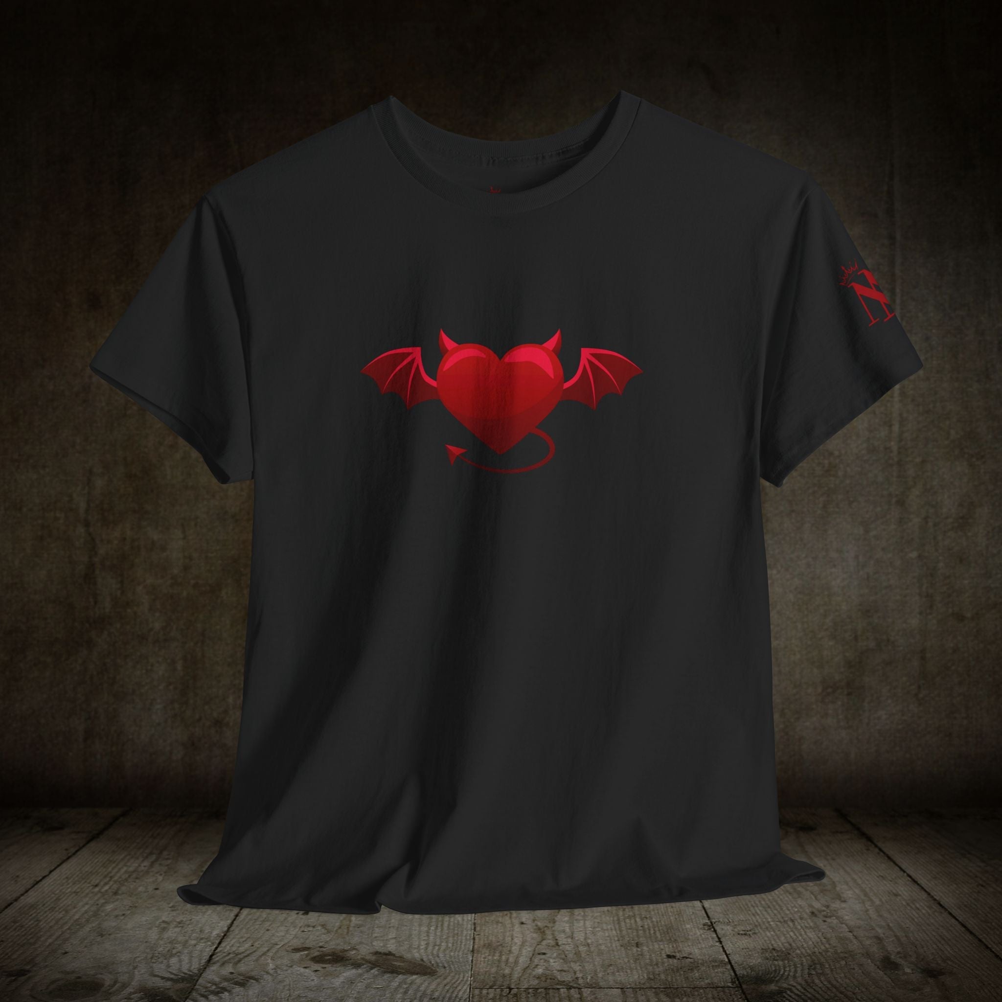 My Devilish Heart | Mix & Match Cotton Unisex Fun-Flirty Lovers’ T-Shirts
