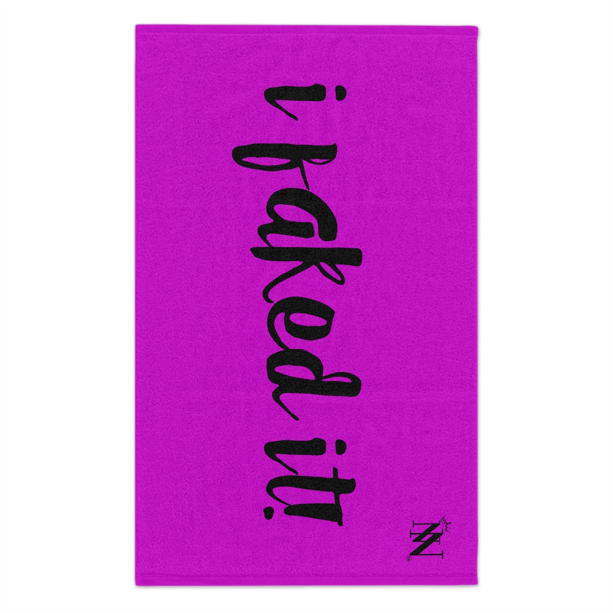 I Faked It! Bright Purple | Mix & Match Soft Fun-Flirty Lovers’ Towels