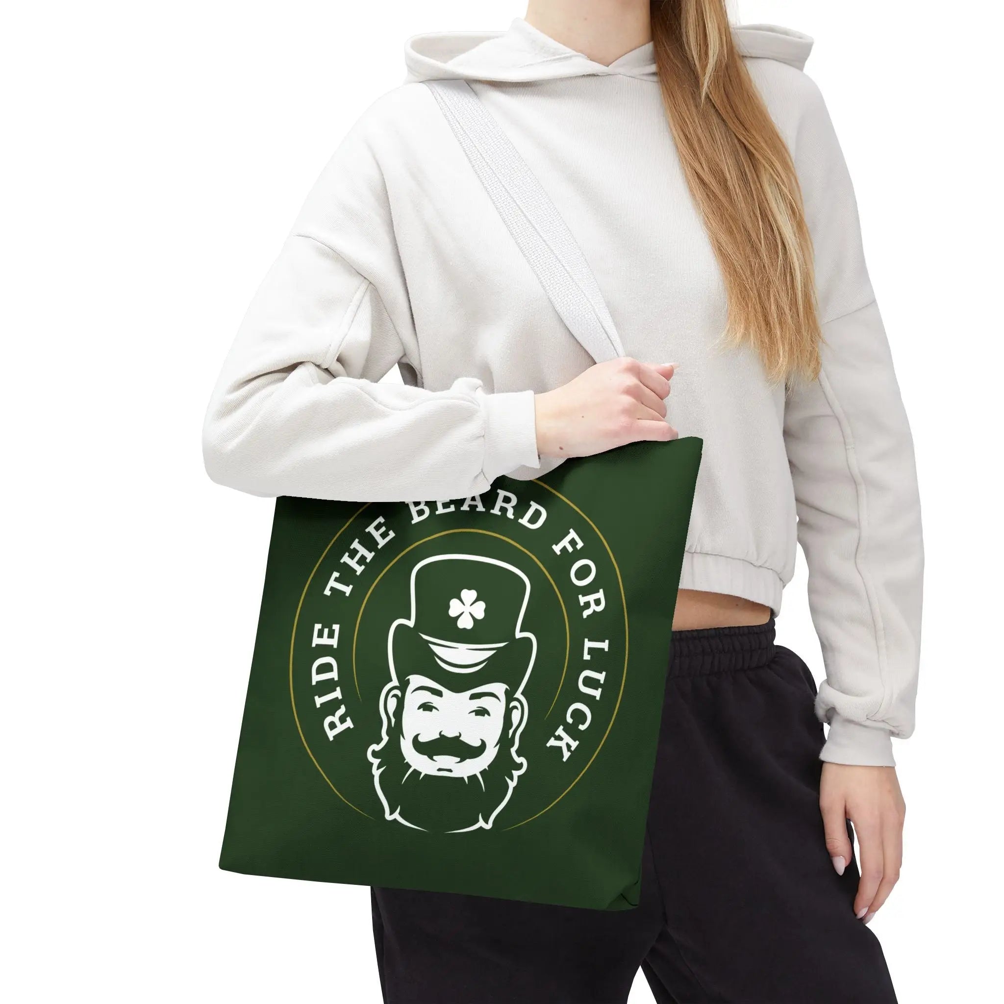 Ride the Beard for Luck St. Patrick’s Day | Mix & Match Fun-Flirty Lovers’ Totes