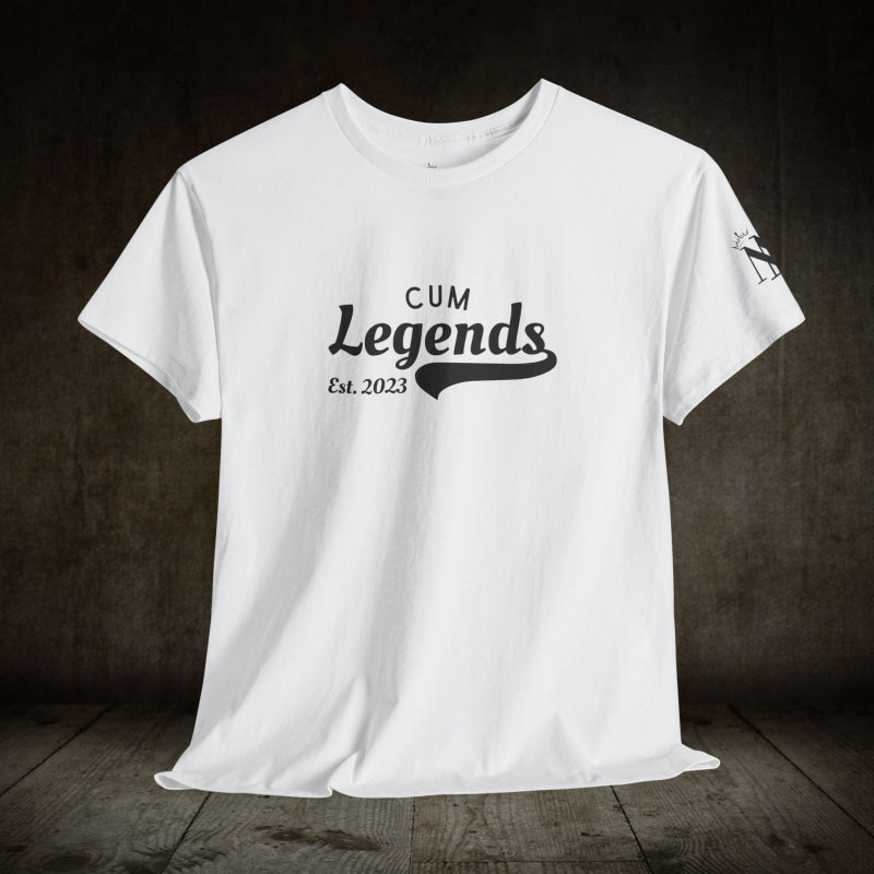 Cum Legends Est 2023 | Mix & Match Cotton Unisex Fun-Flirty Lovers’ T-Shirts
