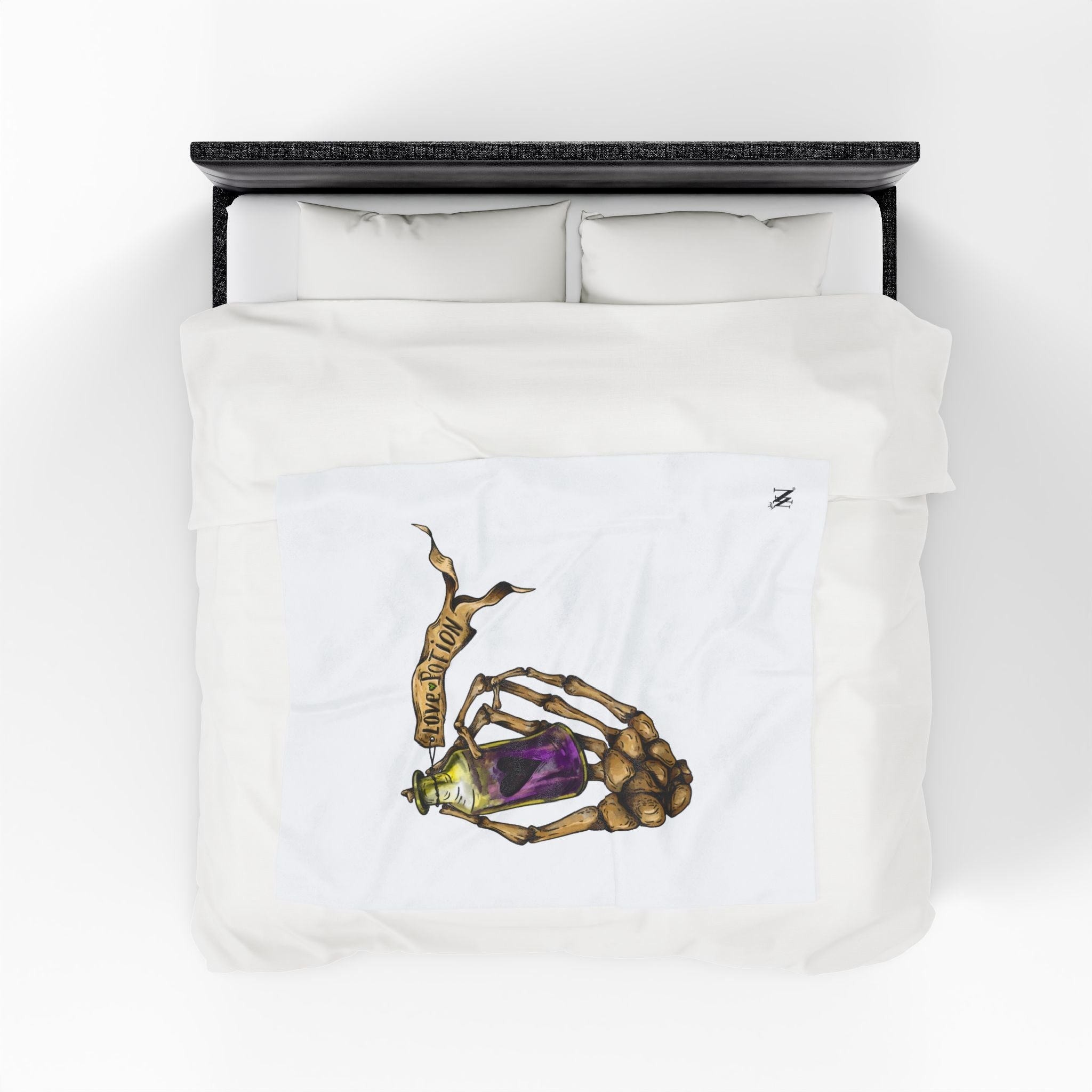 Death’s Love Potion | Mix & Match Soft Fun-Flirty Lovers’ Blankets