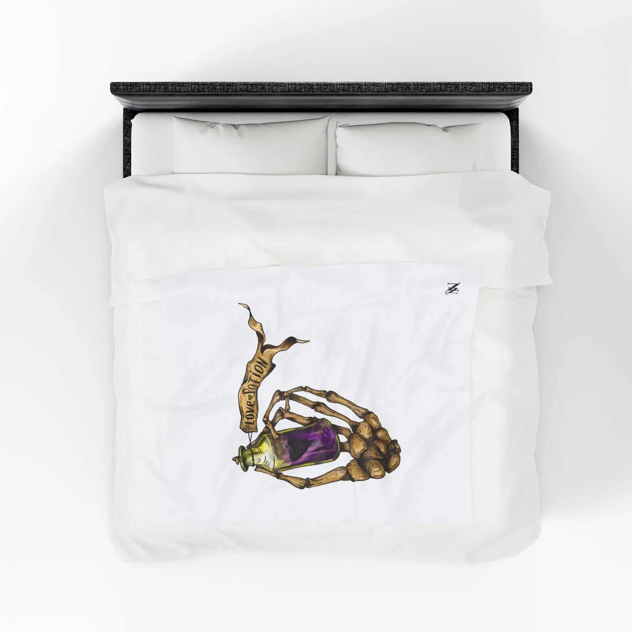 Death’s Love Potion | Mix & Match Soft Fun-Flirty Lovers’ Blankets