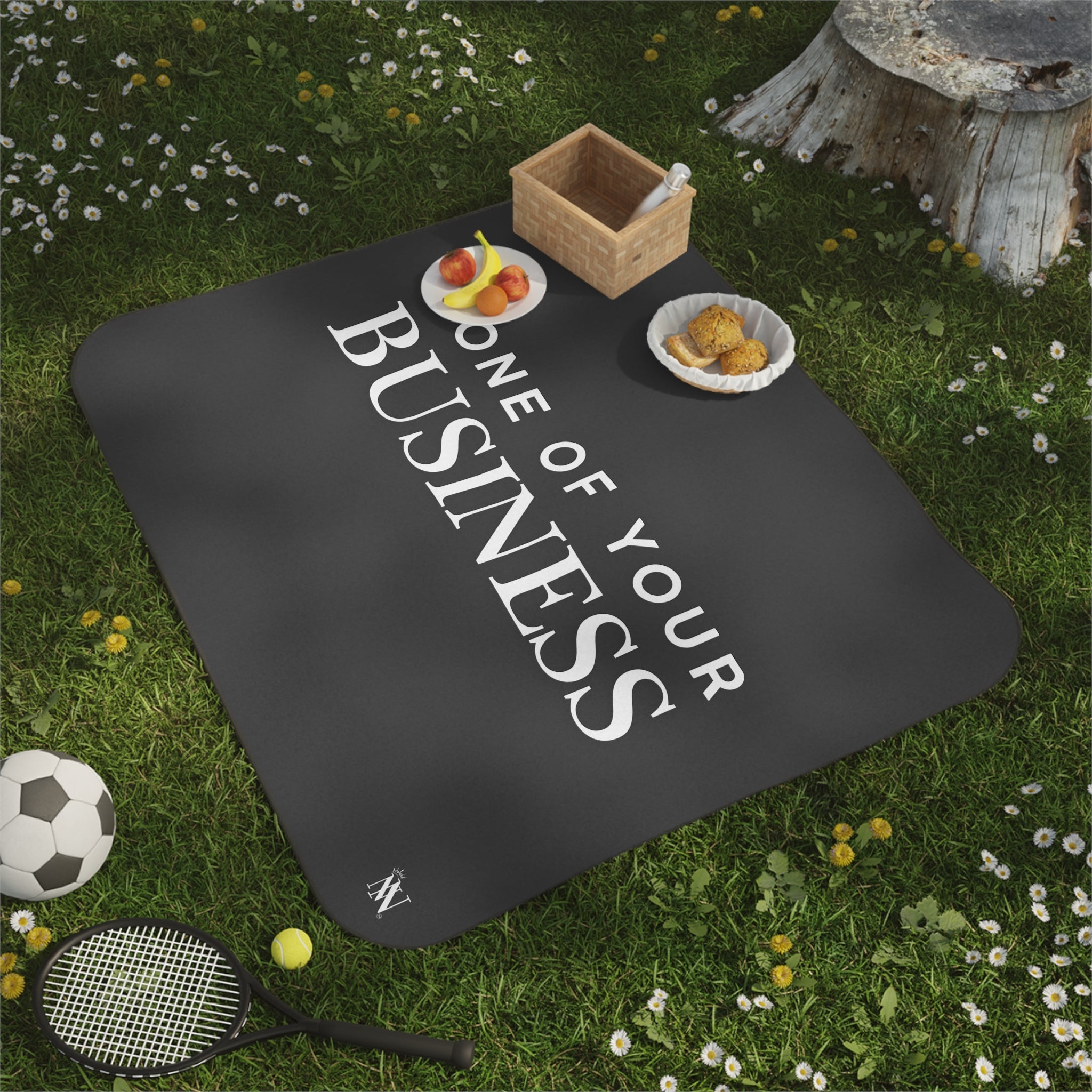 None of Your Business | Mix Match Fun-Flirty Lovers’ Water-Resistant Blankets