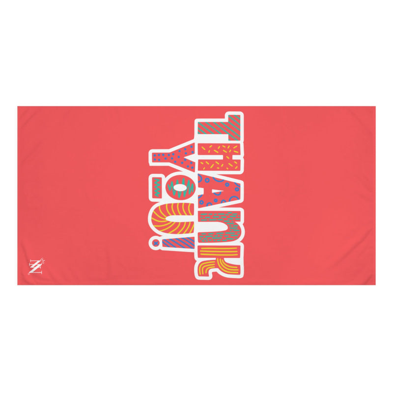 Cutesy Thank You! | Mix & Match XL Fun-Flirty Lovers’ Towels