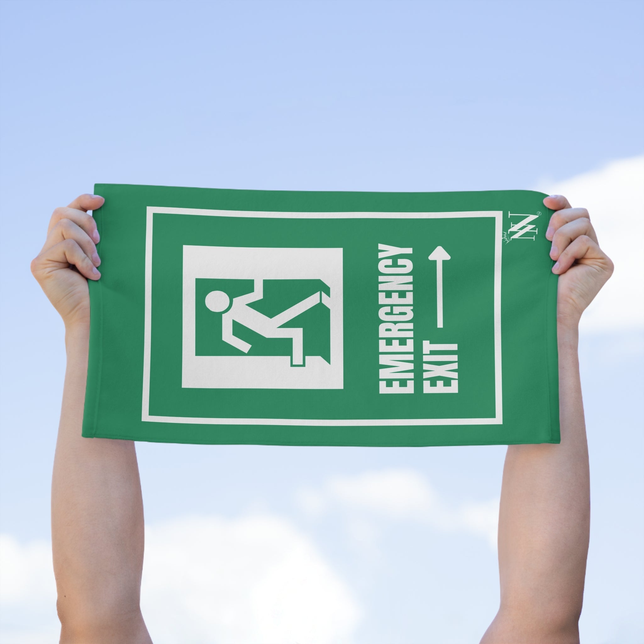 Emergency Exit | Mix & Match Soft Fun-Flirty Lovers’ Towels