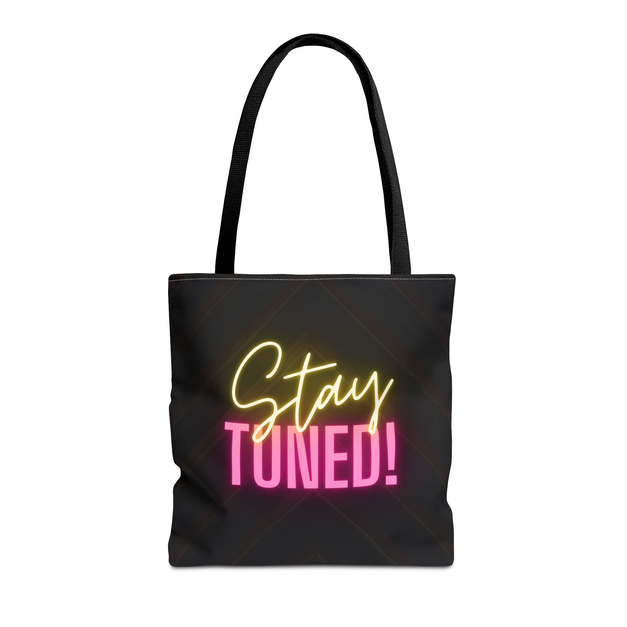 Stay Tuned! Neon Fun Everyday Cute Tote Bag