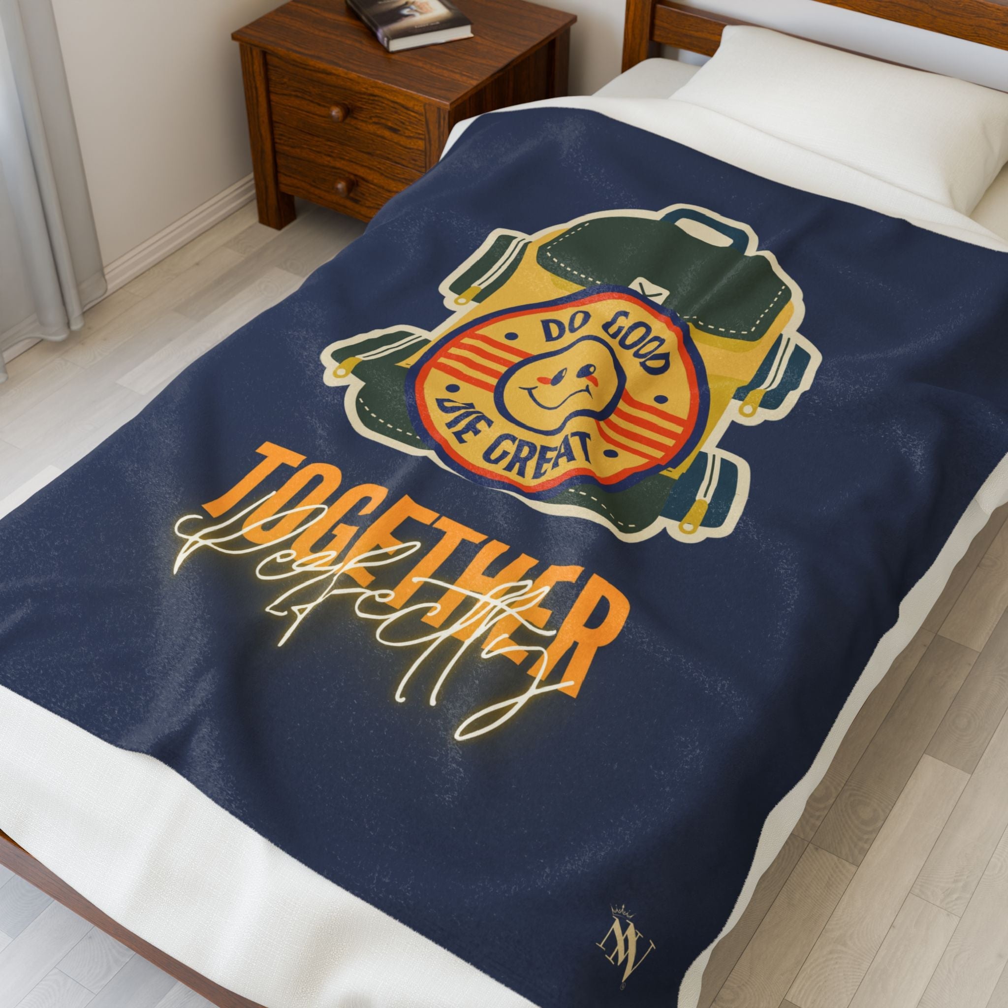 Do Good Die Great Backpacking | Mix & Match Soft Fun-Flirty Lovers’ Blankets