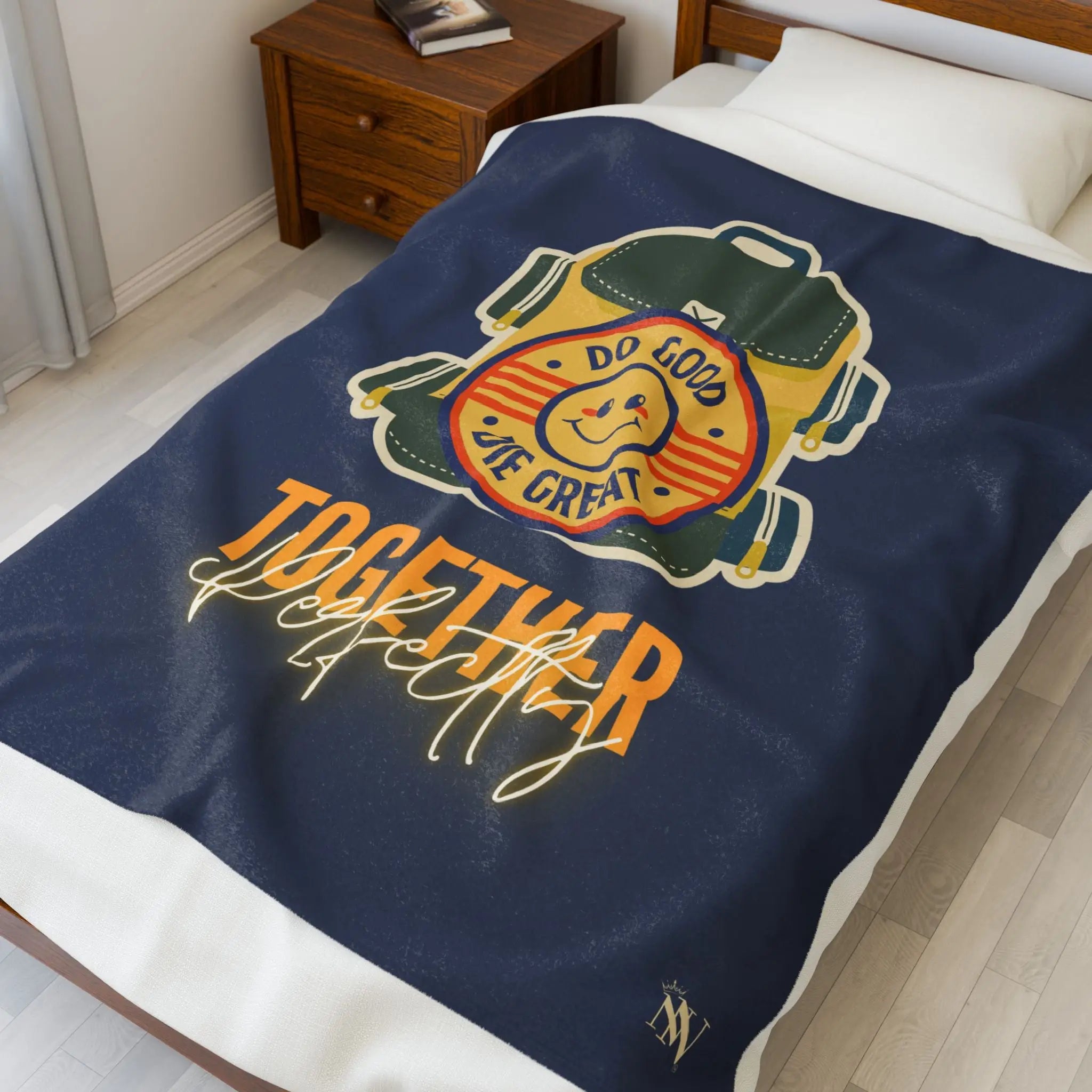 Do Good Die Great Backpacking | Mix & Match Soft Fun-Flirty Lovers’ Blankets