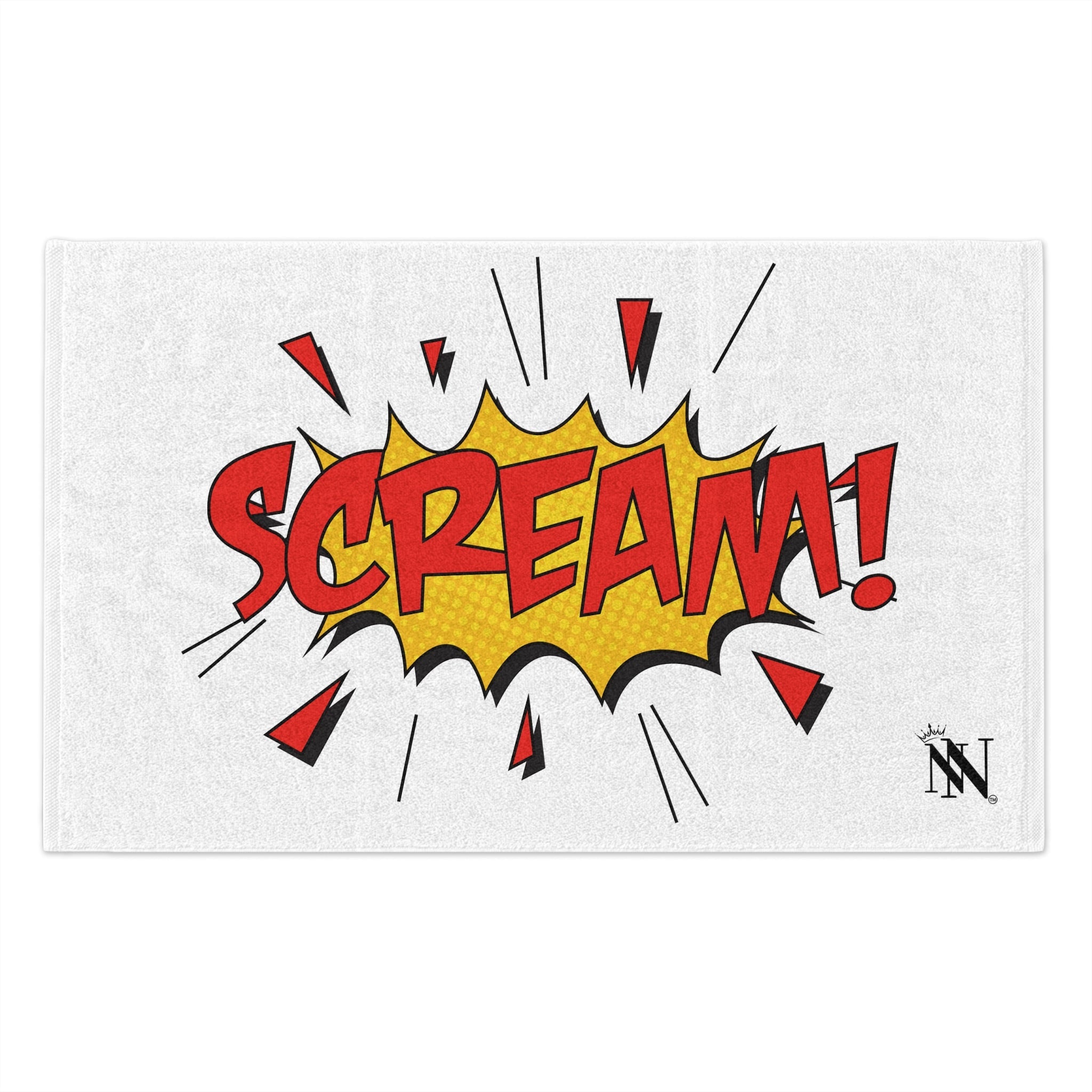 Scream! Cartoon Fun | Mix & Match Soft Fun-Flirty Lovers’ Towels