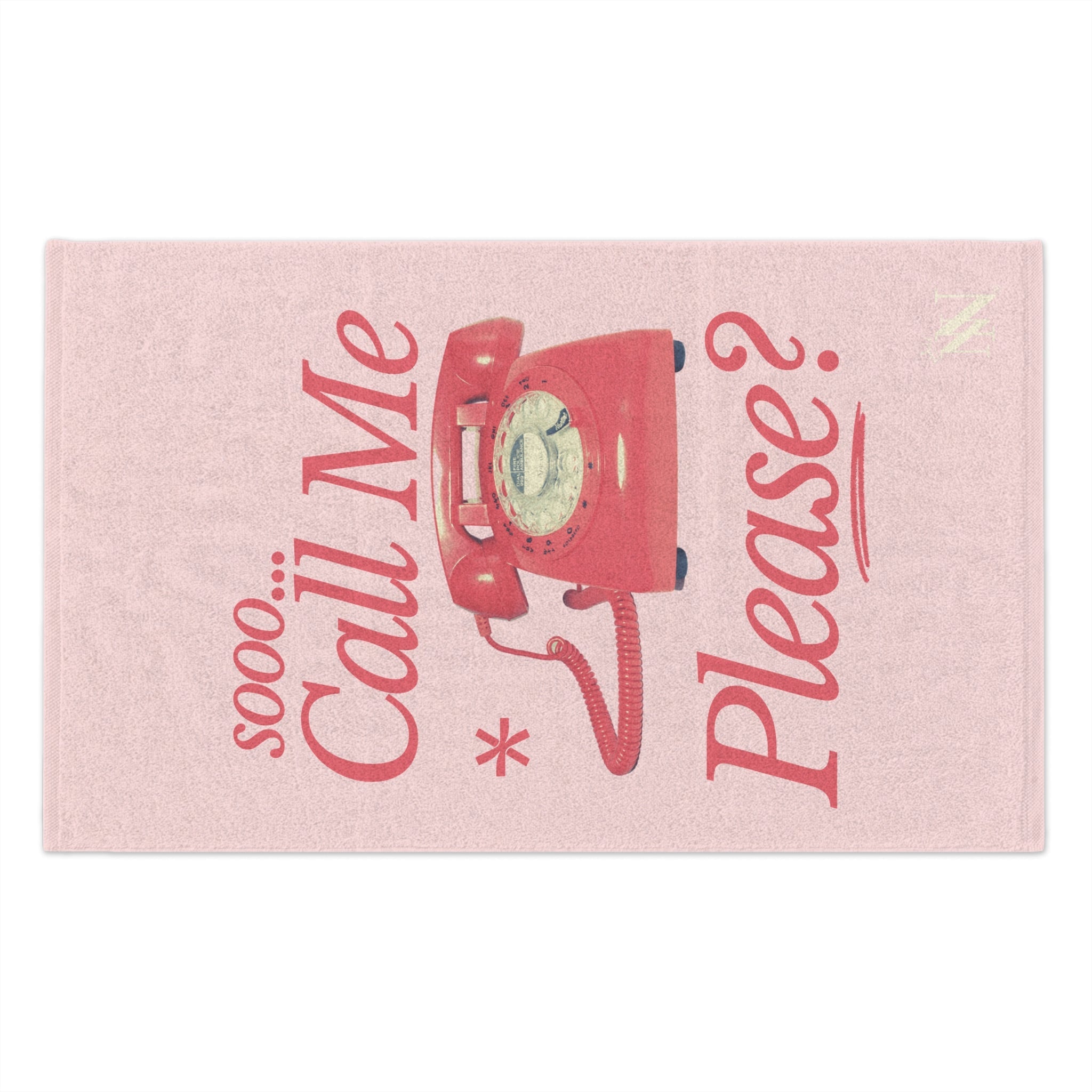 sooo... Call Me Please? | Mix & Match Soft Fun-Flirty Lovers’ Towels