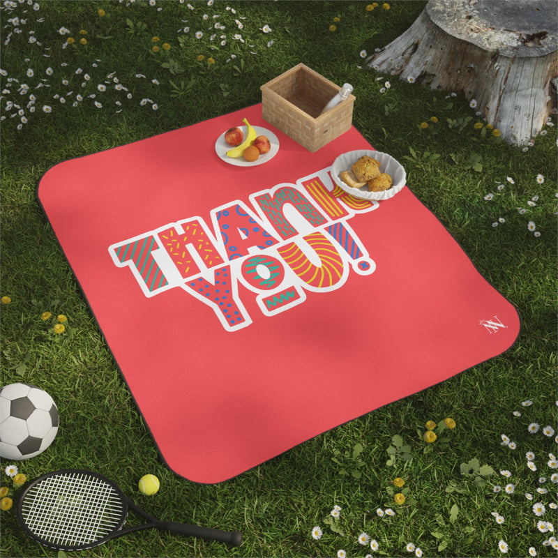 Cutesy Thank You! | Mix Match Fun-Flirty Lovers’ Water-Resistant Blankets