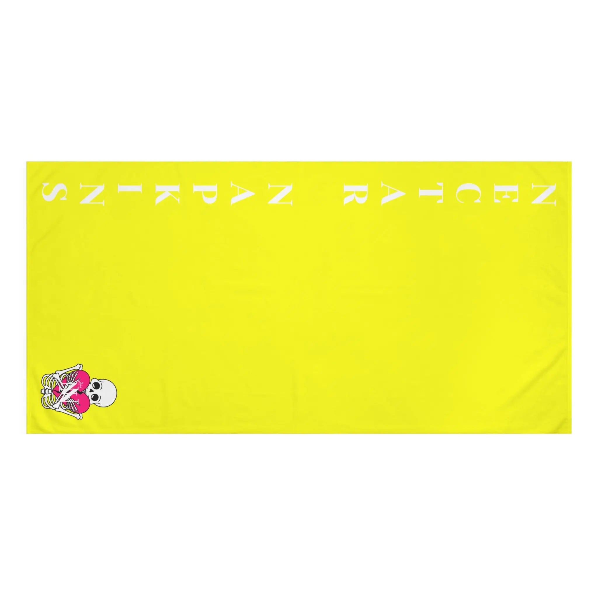Nectar Napkins Brand Neon Yellow Over Sized Sex Towel
