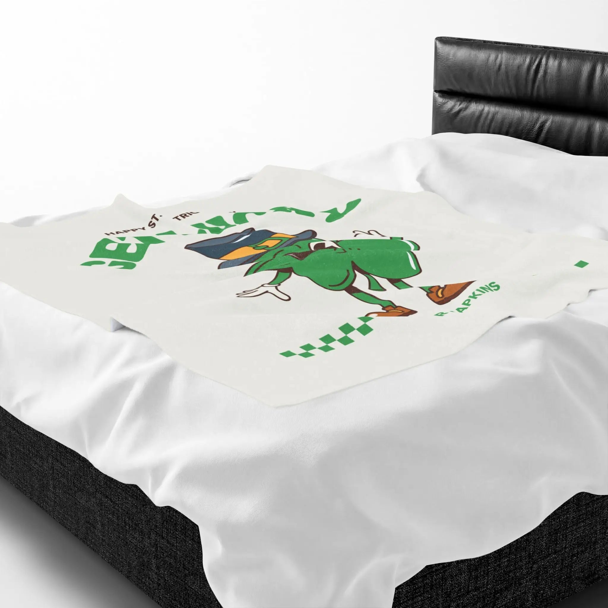Get Lucky Shamrock St. Patrick’s Day | Mix & Match Soft Fun-Flirty Lovers’ Blankets