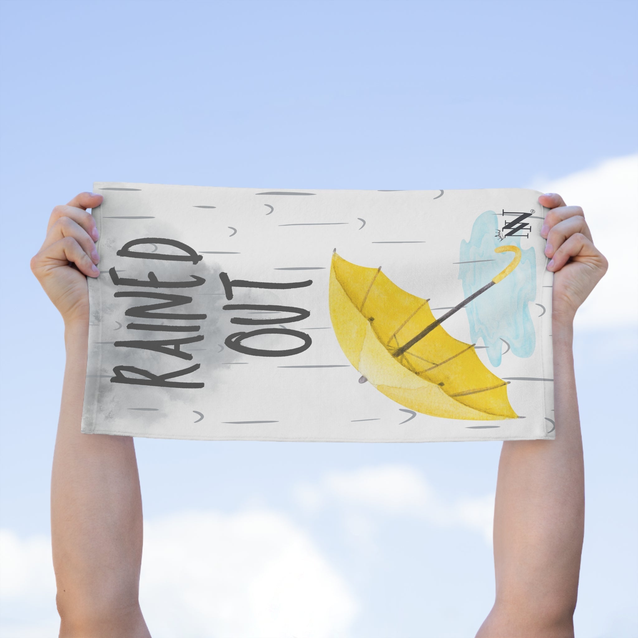 Rained Out | Mix & Match Soft Fun-Flirty Lovers’ Towels