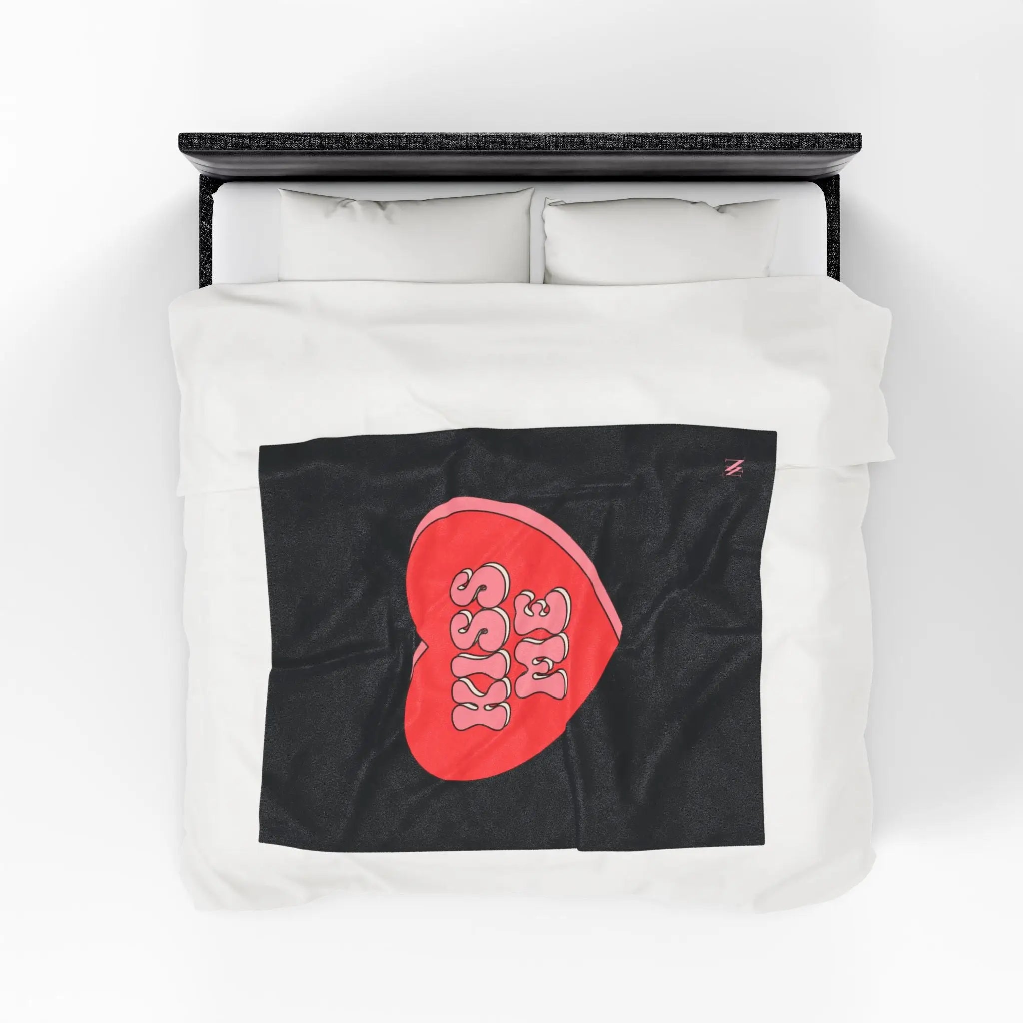 Kiss Me Candy Hearts | Mix & Match Fun-Flirty Lovers’ Blankets