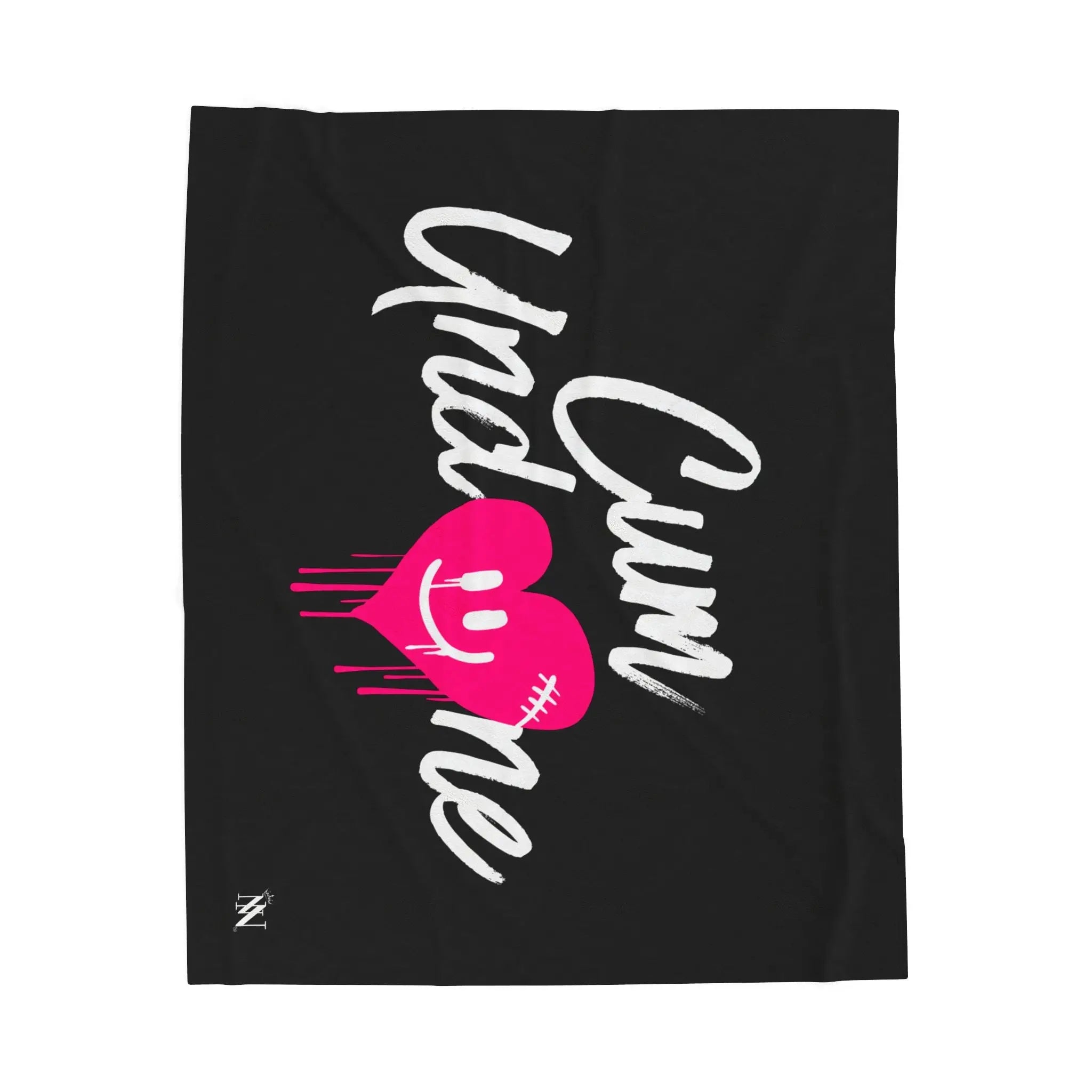 Cum Undone Drippy Heart | Nectar Napkins Fun-Flirty Lovers’ Blankets