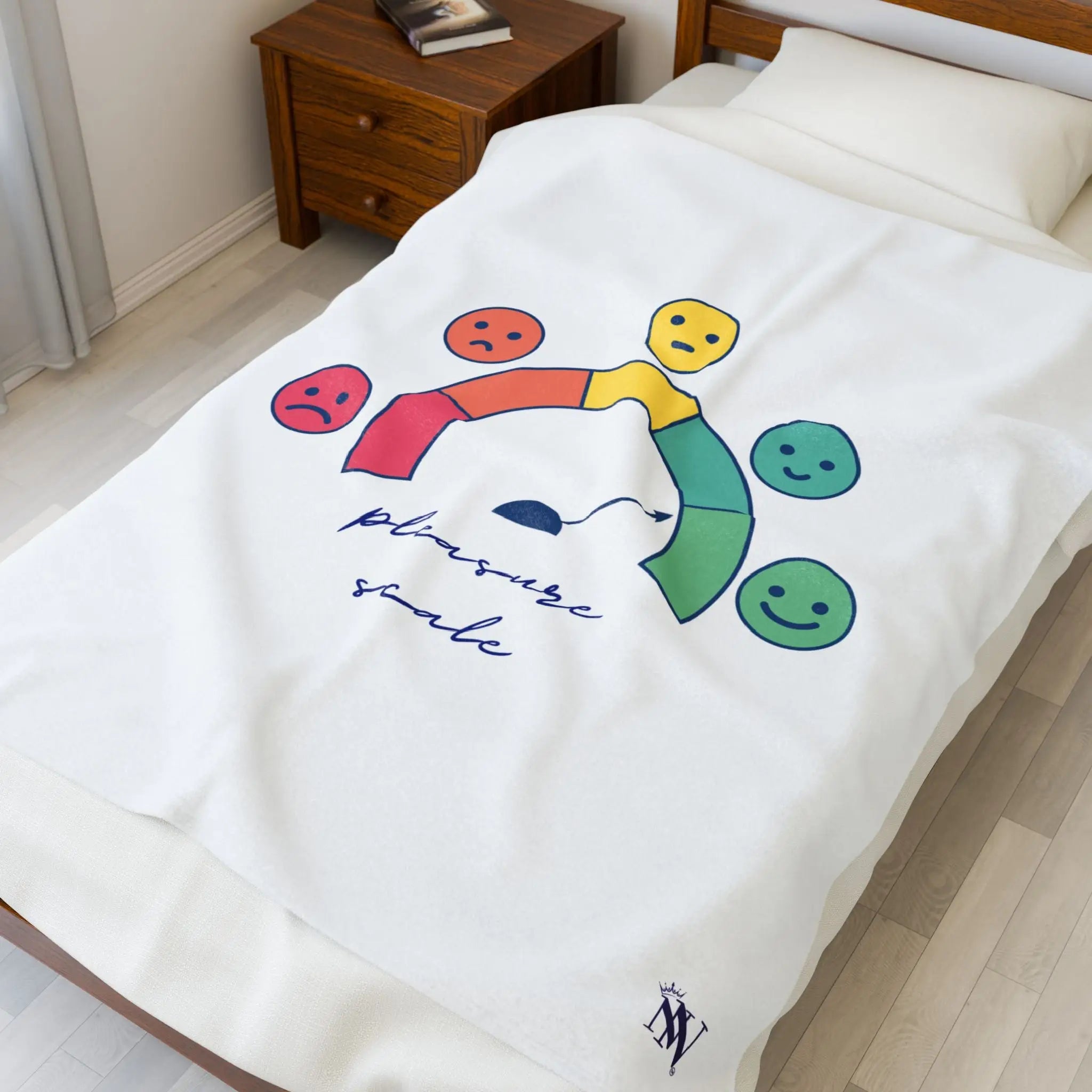 Pleasure Scale | Mix & Match Velveteen Fun-Flirty Lovers’ Blankets
