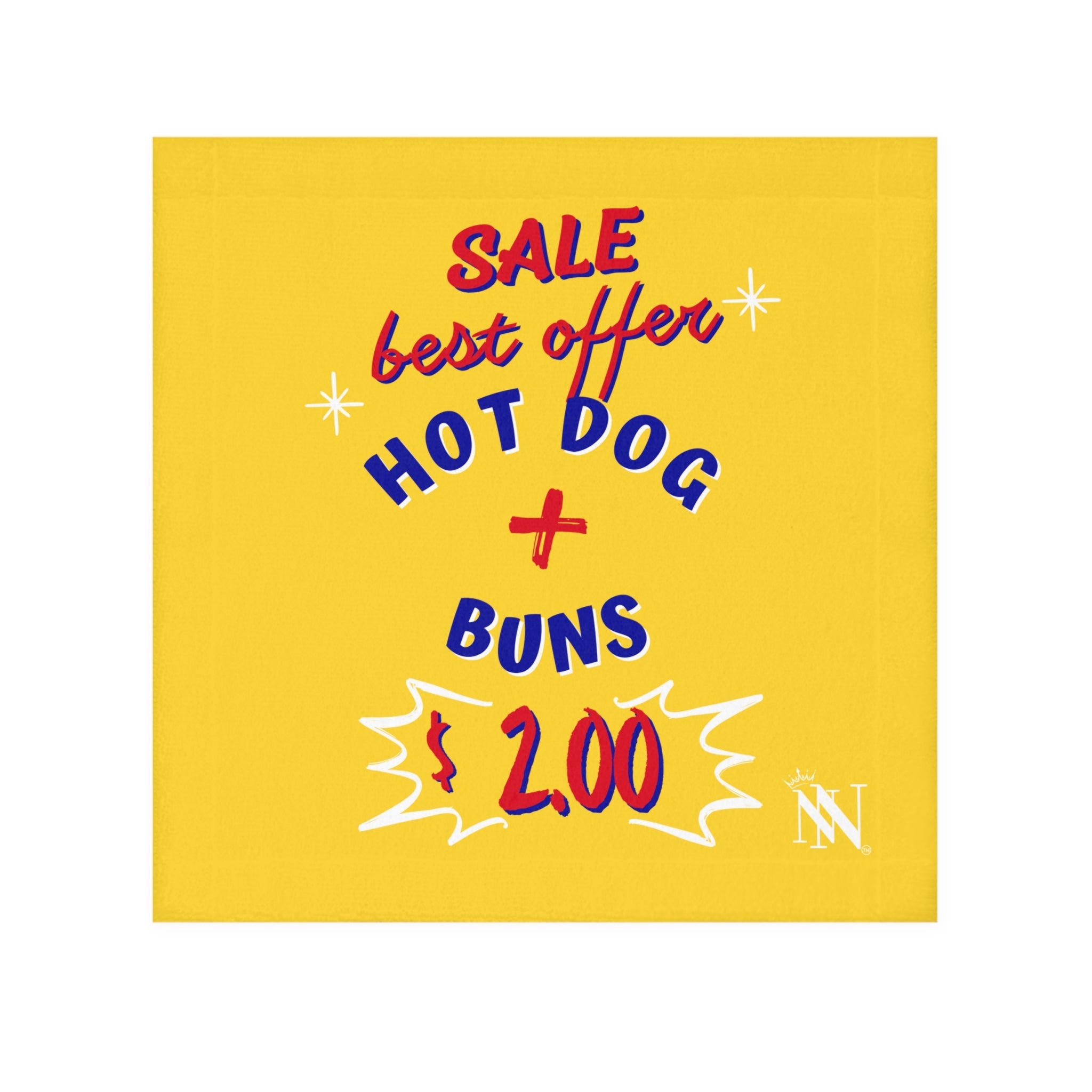 Hot Dog + Buns | Mix & Match Lils’ Fun-Flirty Lovers’ Towels