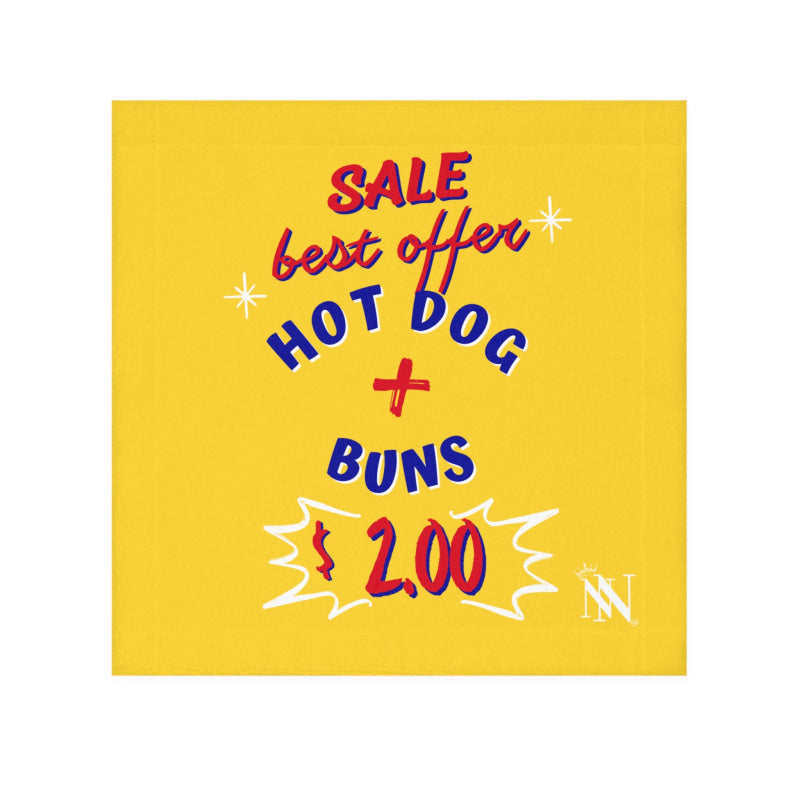 Hot Dog + Buns | Mix & Match Lils’ Fun-Flirty Lovers’ Towels