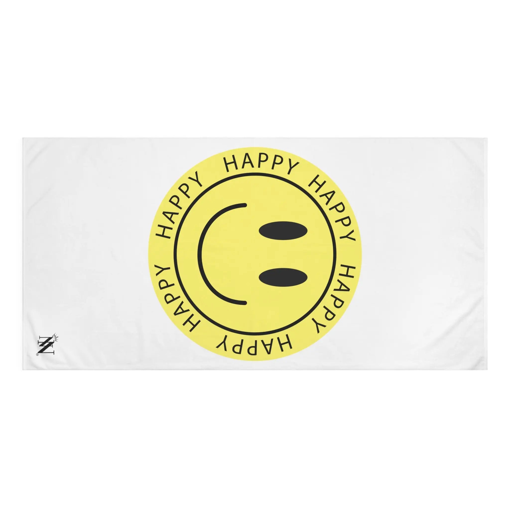 Happy Face Sticker Big Ass Sex Towel