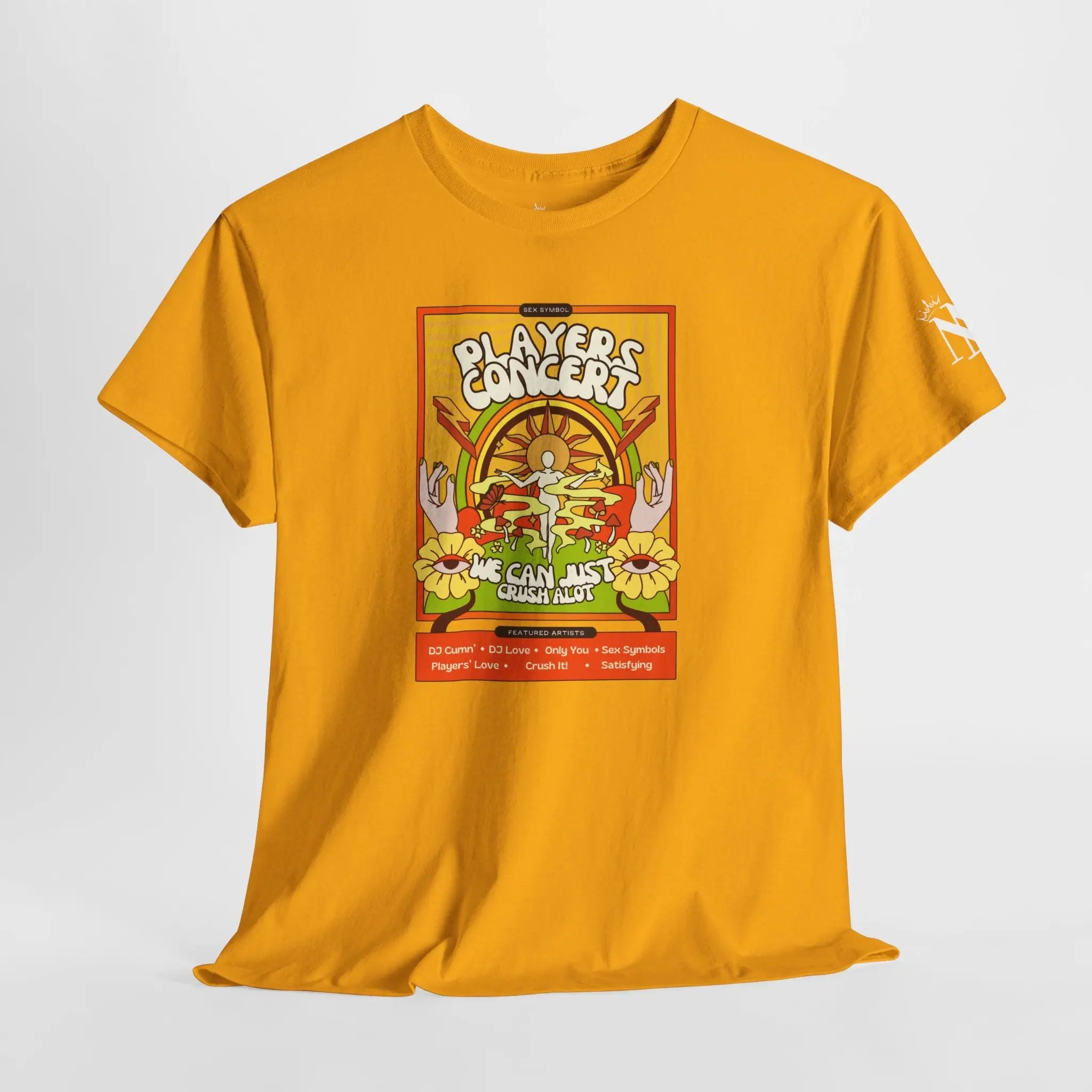 Psychedelic Players Concert Cotton T-Shirt