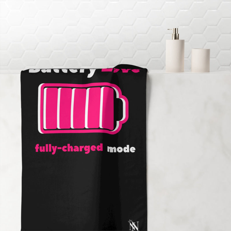 Battery Love | Mix & Match XL Fun-Flirty Lovers’ Towels