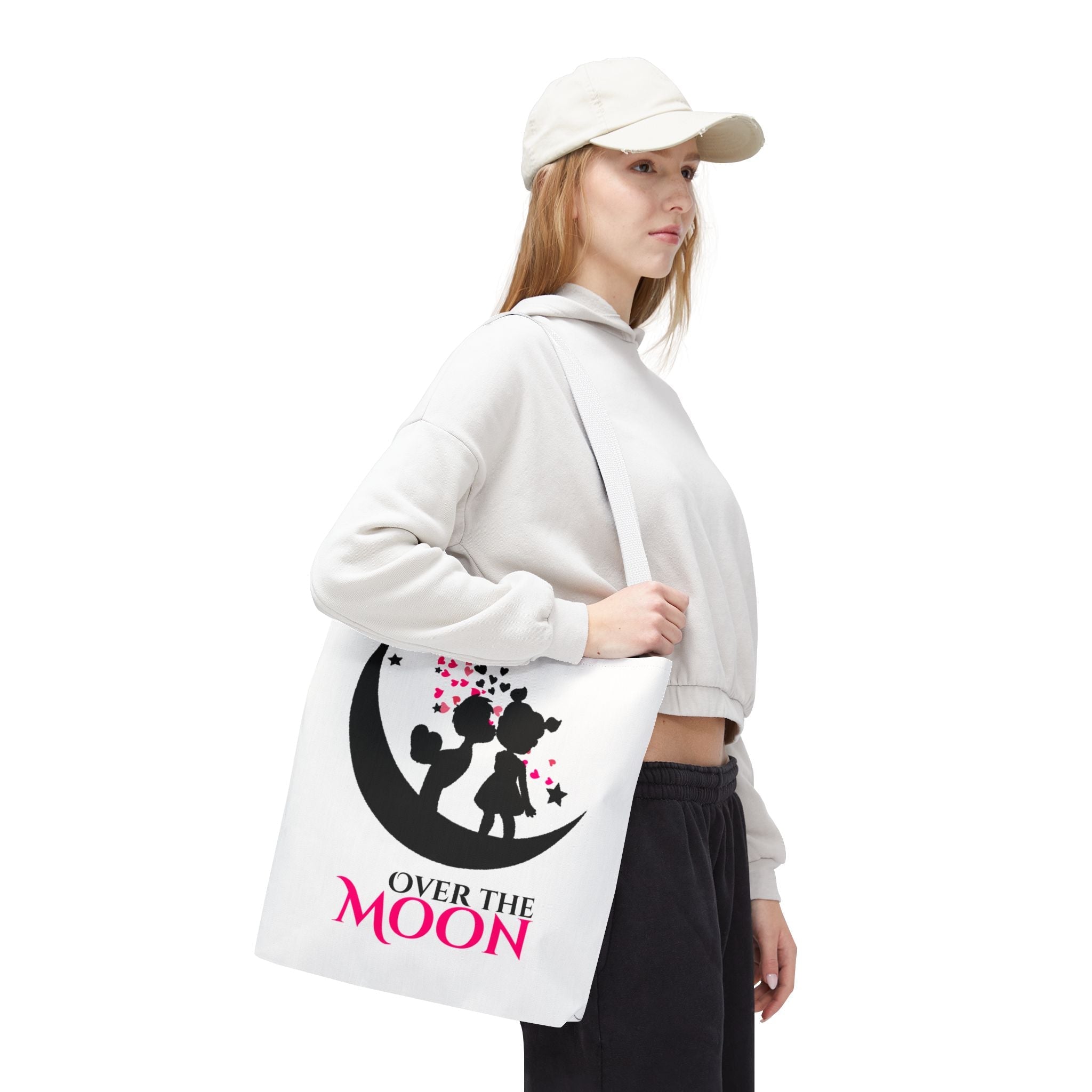 Over the Moon Tote Bag