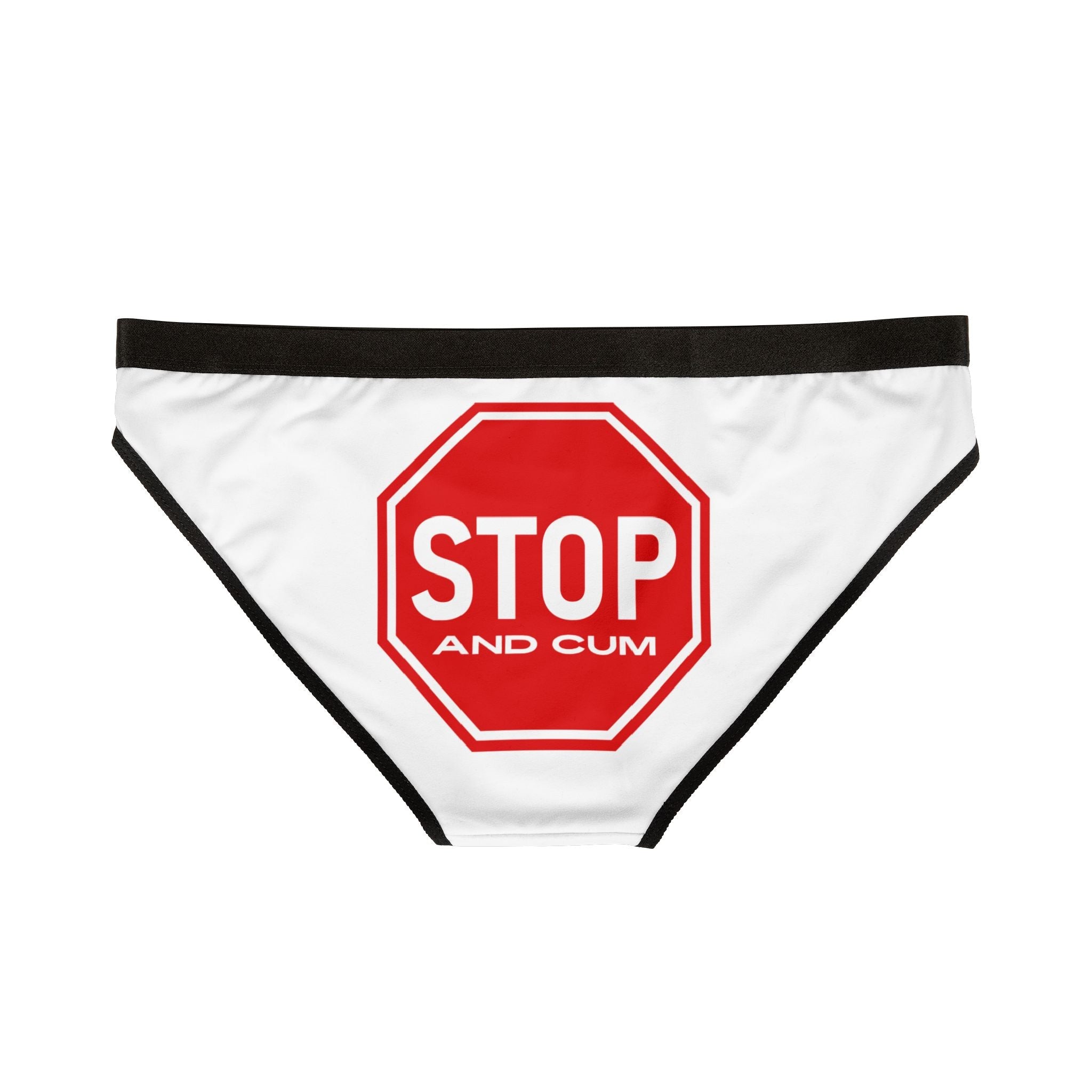 Stop And Cum Sign | Mix & Match Women’s Fun-Flirty Lovers’ Panties